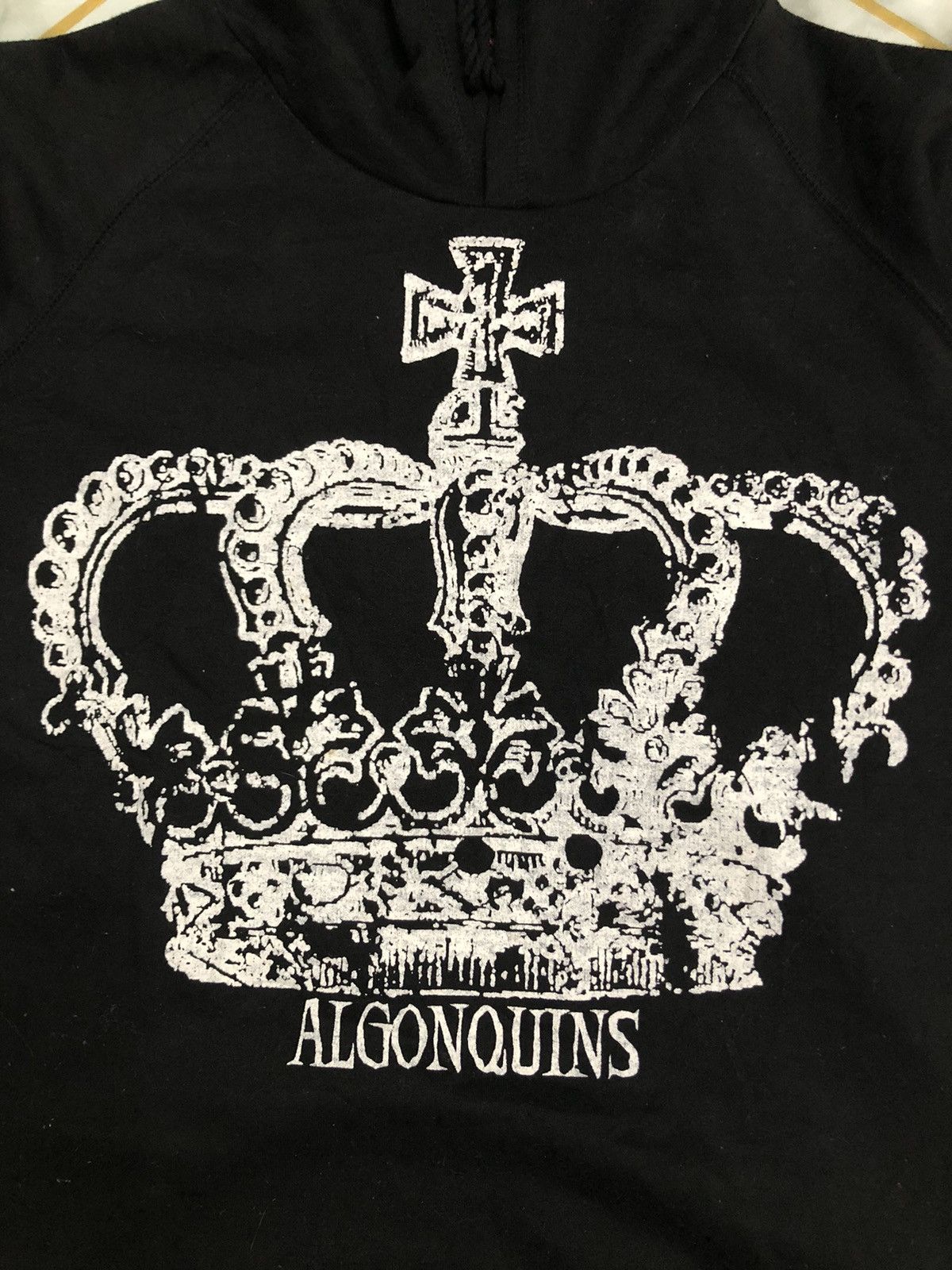 If Six Was Nine Vintage AlgonQuins crown Hoodie Size US S / EU 44-46 / 1 - 1 Thumbnail