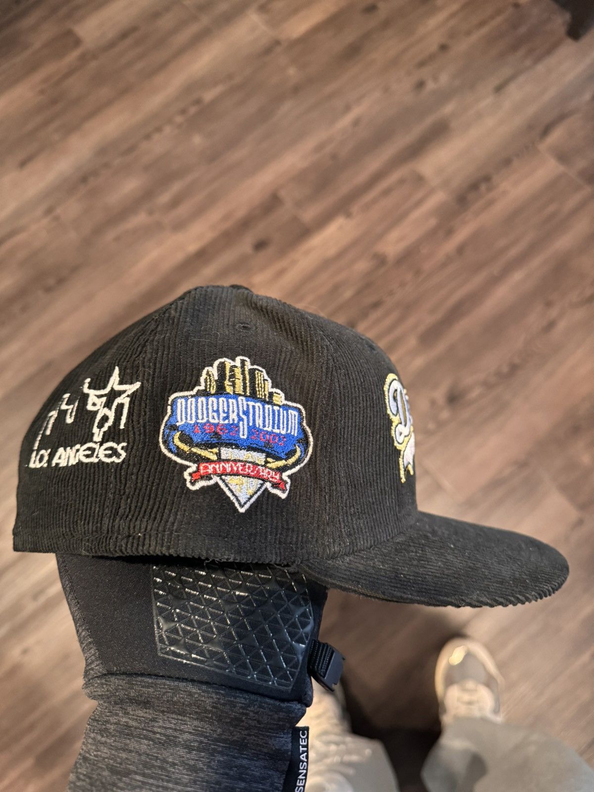 New Era Embroidered Dodgers Fitted Size ONE SIZE - 3 Thumbnail