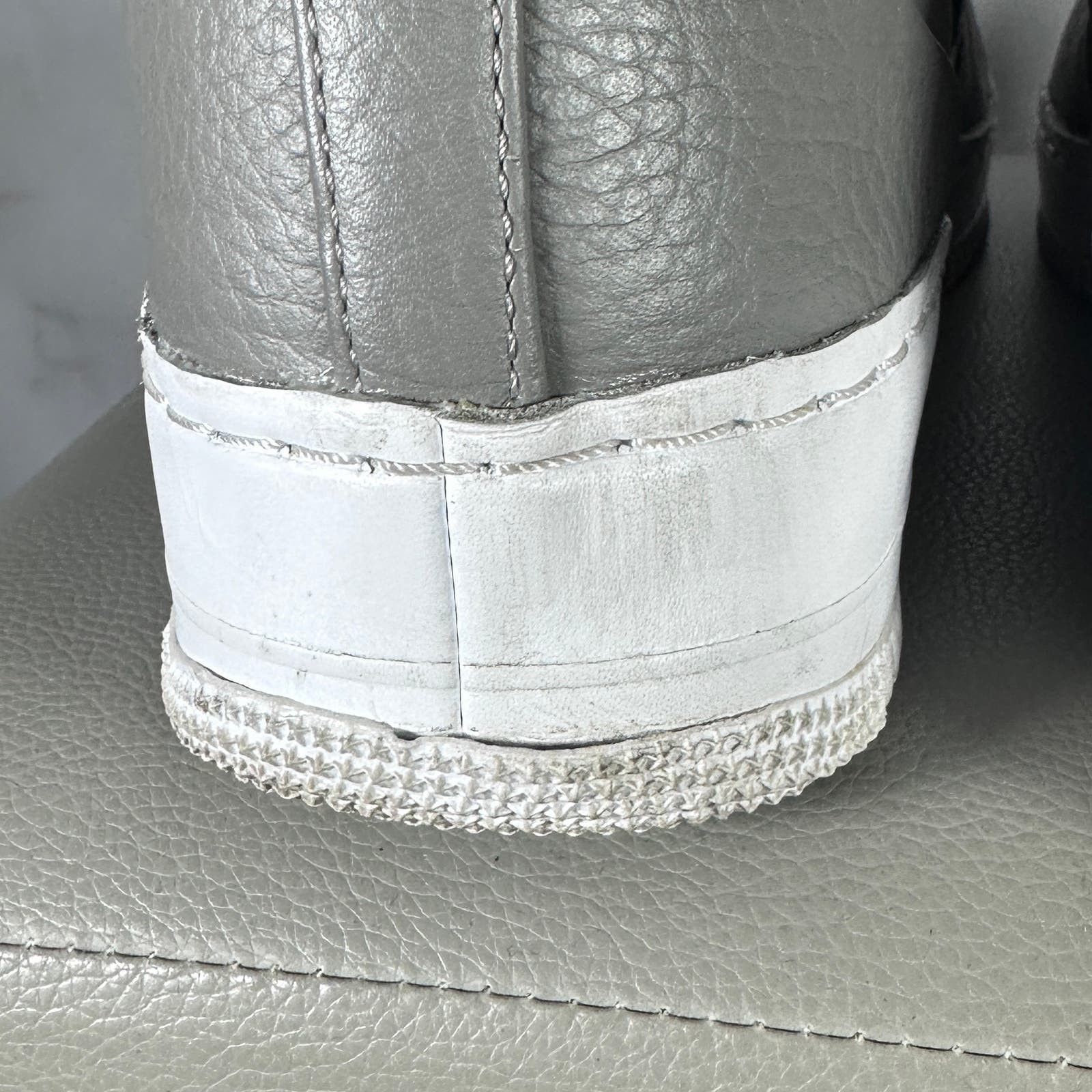 Nike NikeLab Air Force 1 Mid Light Charcoal Size US 8.5 / IT 38.5 - 4 Thumbnail