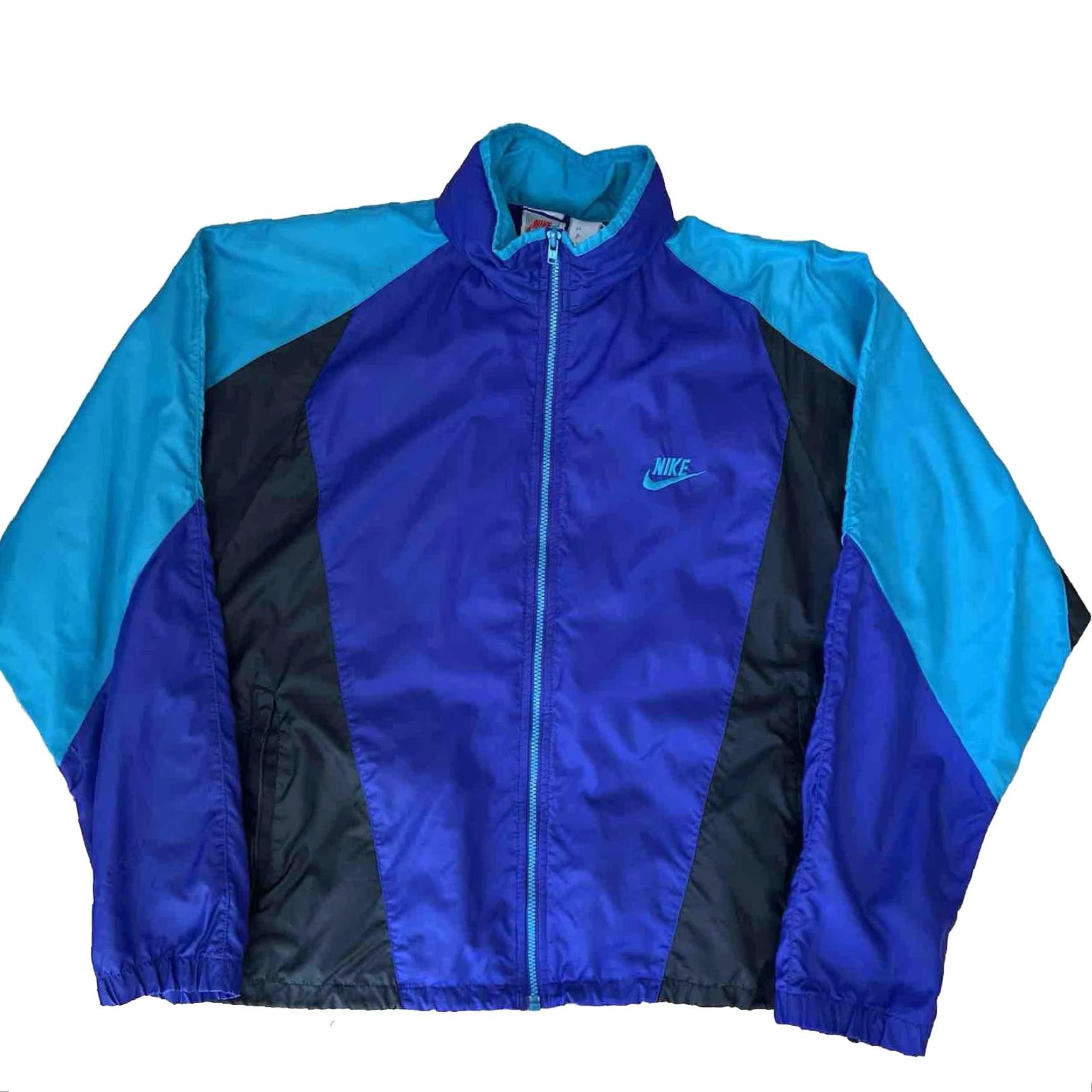 Nike Vintage Nike Windbreaker Small Purple Black 90s Oregon Sportswear Swoosh Jacket Men Small Purple 90s Nike Windbreaker Size US S / EU 44-46 / 1 - 2 Thumbnail