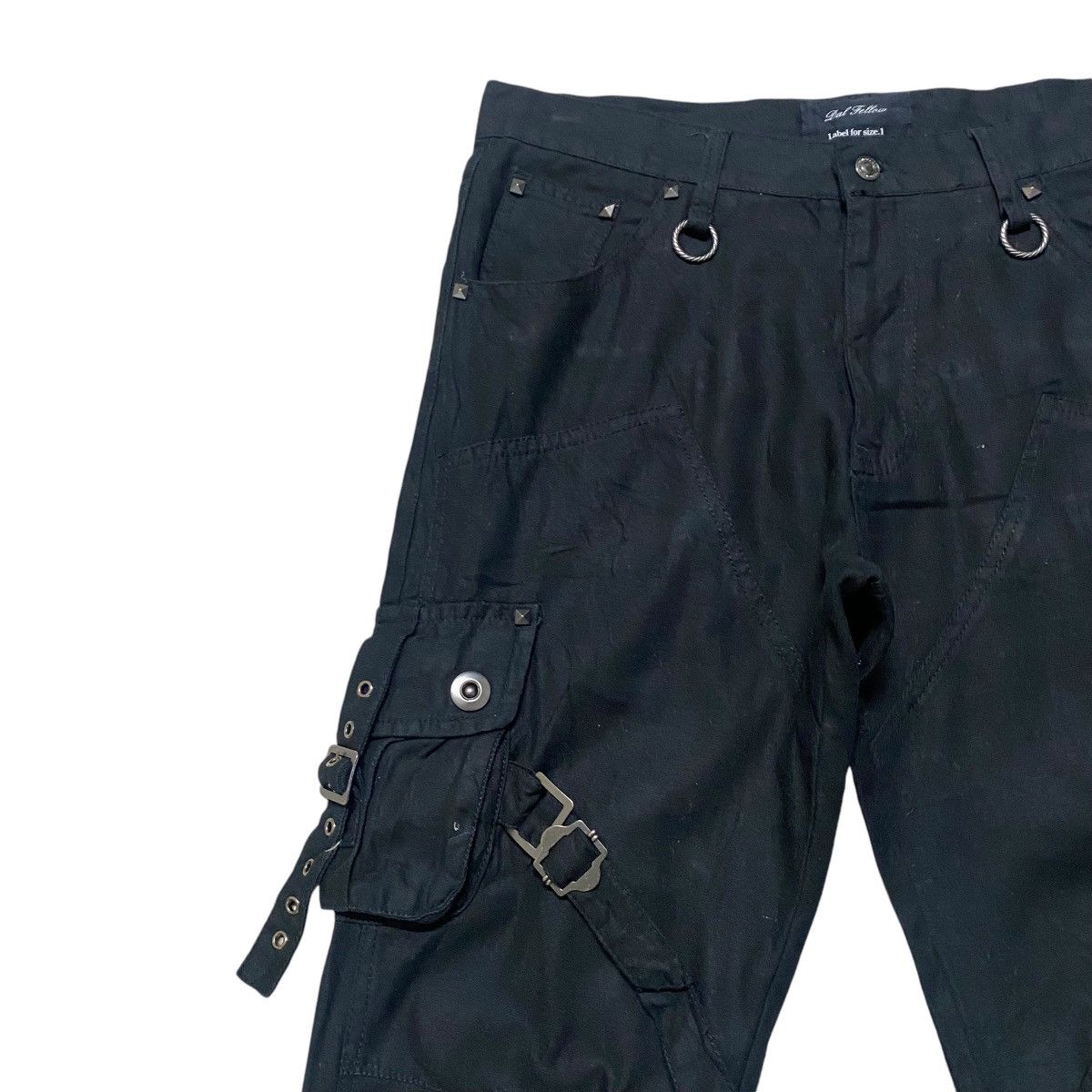 BUFFALO BOBS DAL FELLOW Ring Bondage Cargo Pants Size US 32 / EU 48 - 4 Thumbnail