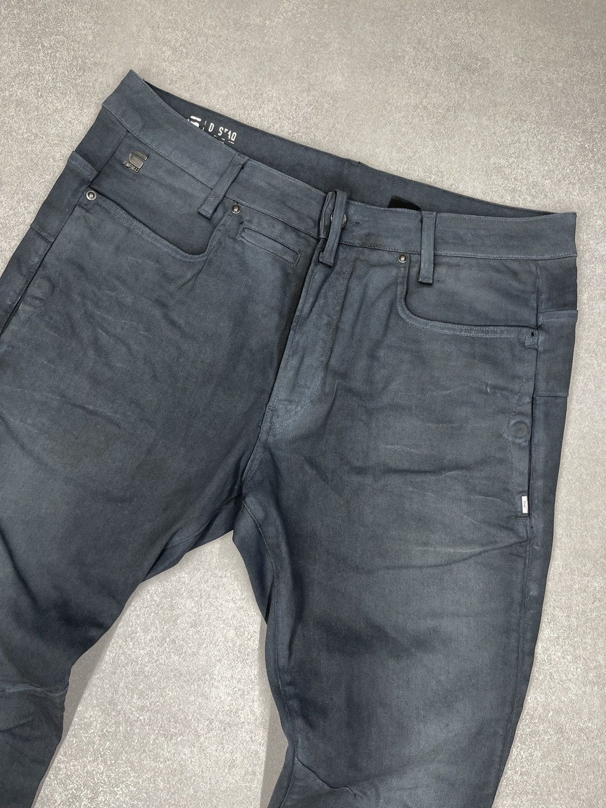 G-Star Mens G Star Raw D-Staq 3D Denim Jeans Multipocket Size 34x30 Size US 34 / EU 50 - 8 Thumbnail