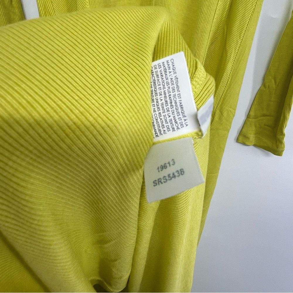 Enza Costa ENZA COSTA VISCOSE SILK BLEND RIB PANELED FLARE DRESS Size S / US 4 / IT 40 - 9 Thumbnail