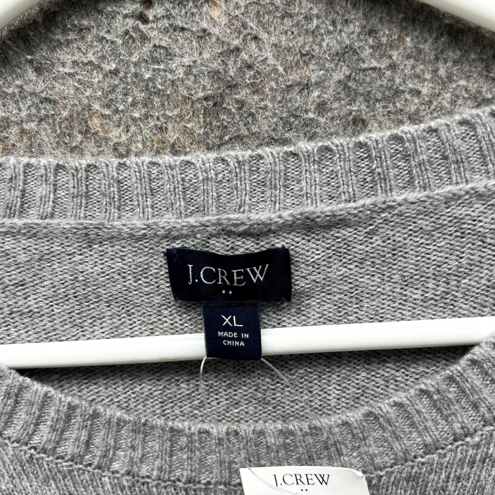 J.Crew J.CREW Sweater Mens XL Supersoft Lambswool Blend Fleece Pullover Knit Crew Neck Size US XL / EU 56 / 4 - 7 Thumbnail