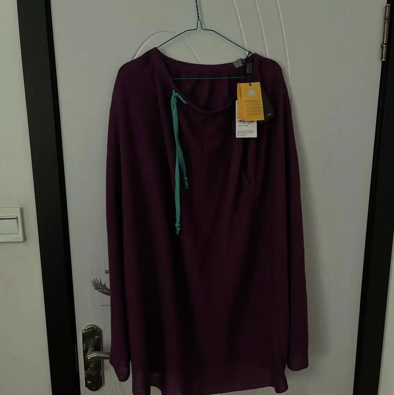 Fendi Fendi Long Purple Wool Skirt for Women 0089 Size 22" - 1 Thumbnail