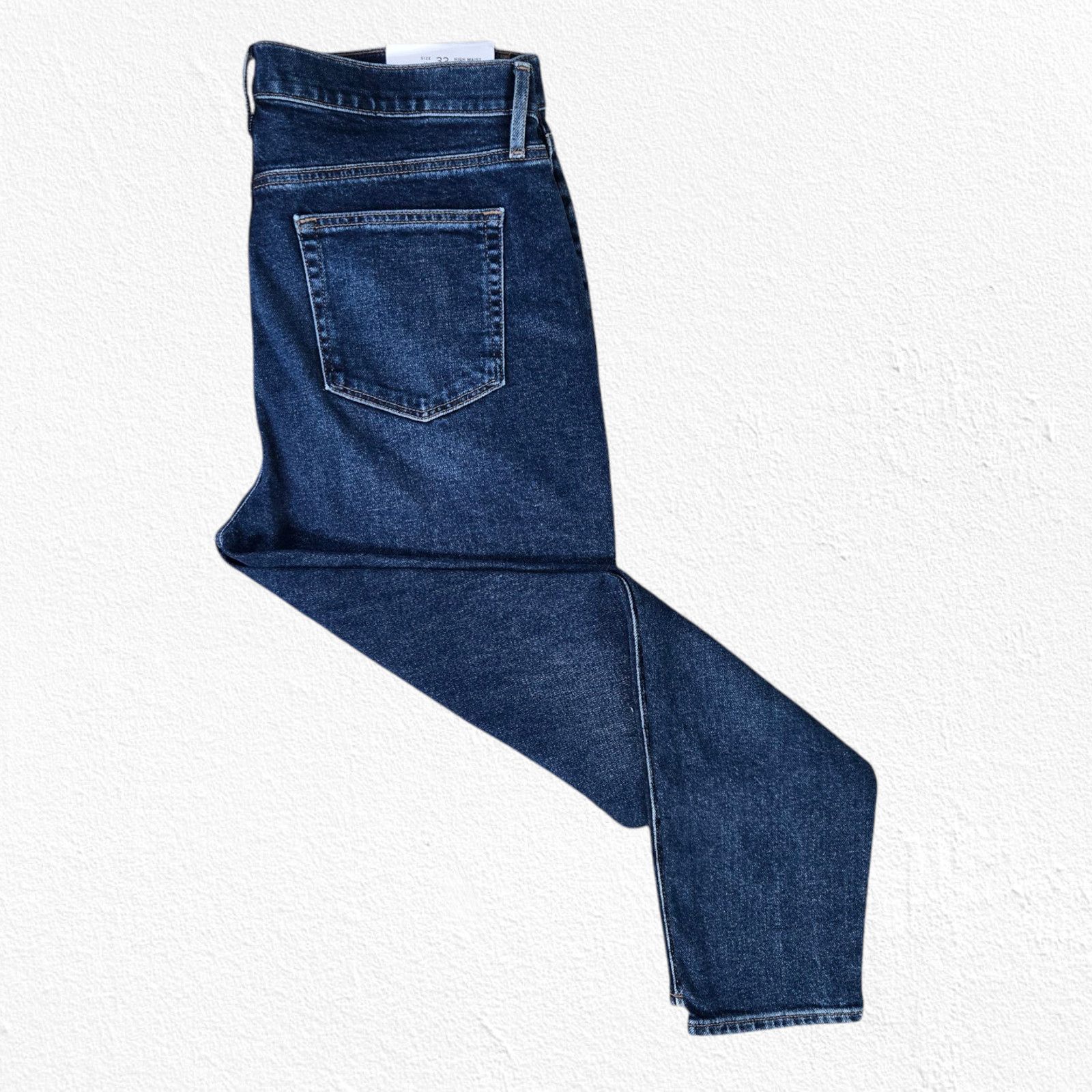 Loft LOFT Dark Wash High Waisted Ankle Skinny Jeans Size 32 Size 32" / US 10 / IT 46 - 10 Thumbnail