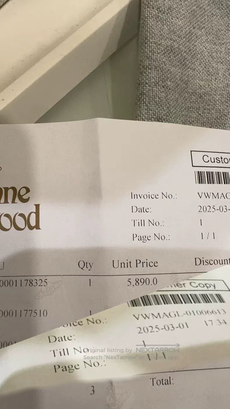 Vivienne Westwood Vivienne Westwood size os Hazel Black Crocodile Pattern Sin Size ONE SIZE - 9 Thumbnail