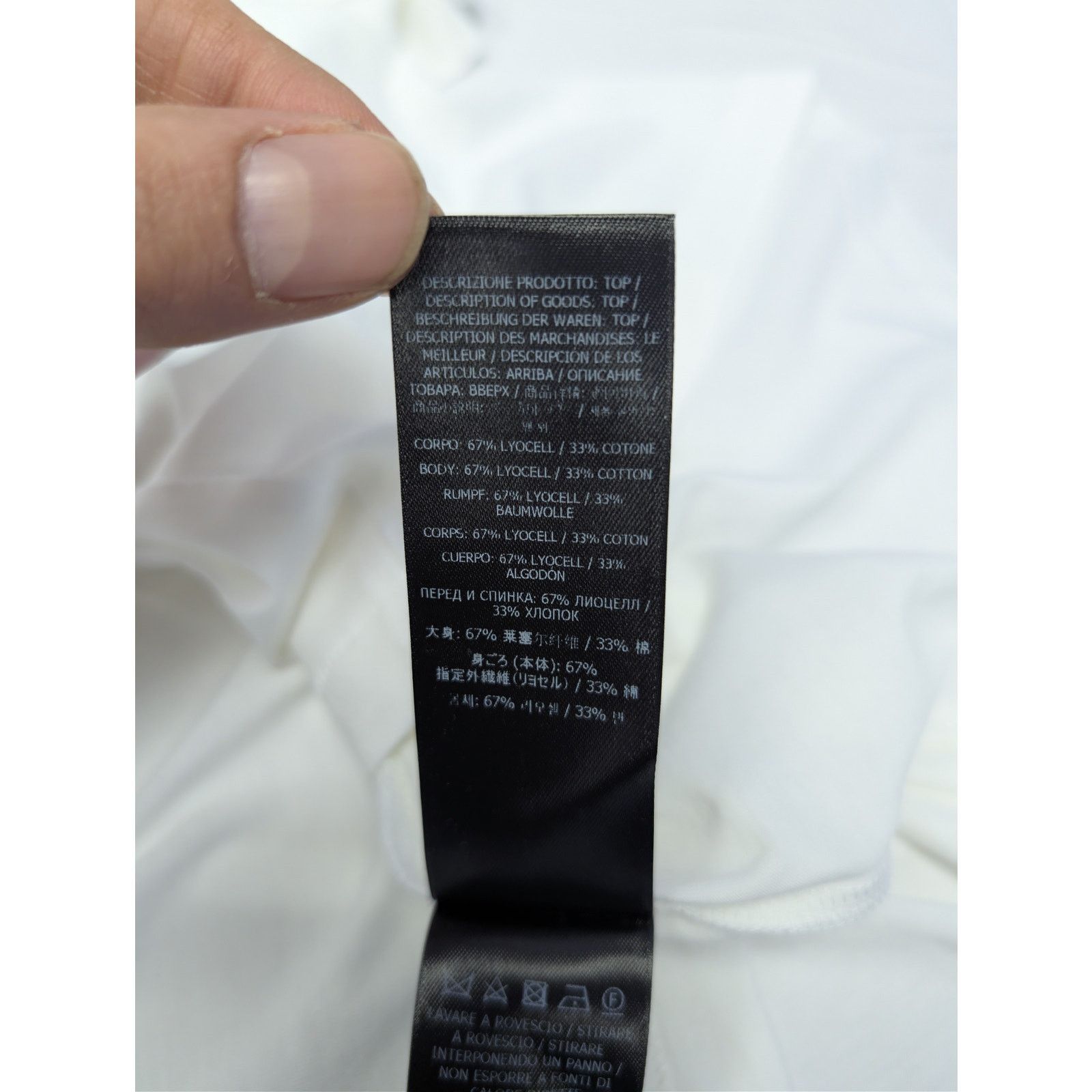 Tom Ford o1rshd1 CC20 T-Shirt in White Size US M / EU 48-50 / 2 - 18 Thumbnail