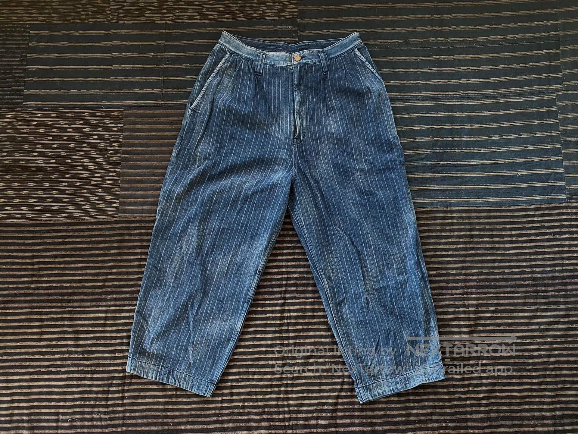 Porter Classic porter classic hawaiian denim pants. Size US 34 / EU 50 - 1 Thumbnail