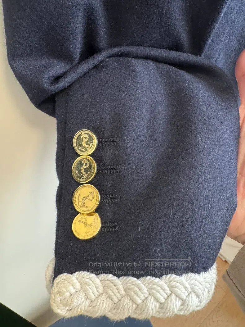 Thom Browne Thom Browne Cashmere Blazer, Classic Navy Blue Size US XS / EU 42 / 0 - 7 Thumbnail