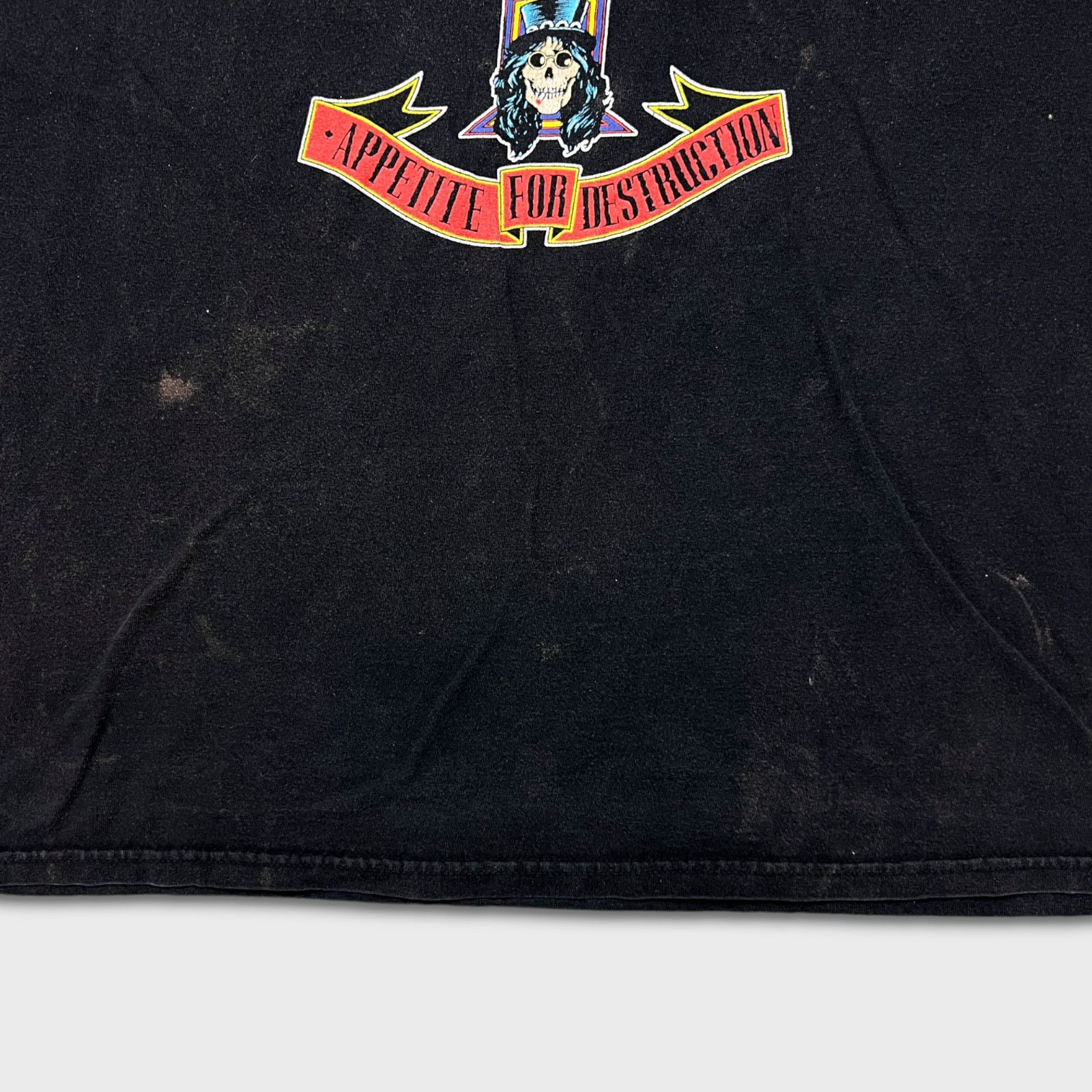 Band Tees × Guns N' Roses × Vintage Guns N Roses T Shirt XL Appetite For Destruction Faded Band Size US XL / EU 56 / 4 - 4 Thumbnail