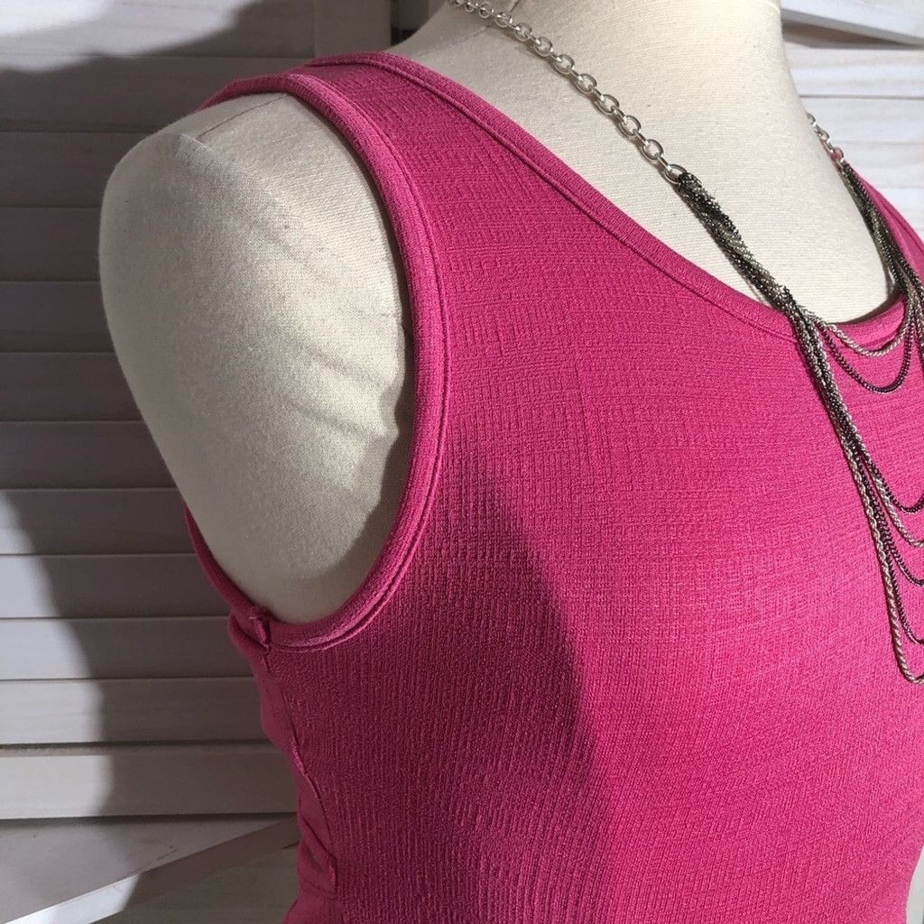 Vintage Y2K Roxy Crop Top Cut-Out Back Pull-On Soft Hot Pink sz XL Size XL / US 12-14 / IT 48-50 - 7 Thumbnail