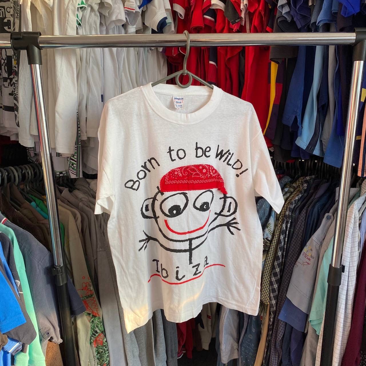 Cartoon Network × Vintage Vintage Danny Firts Born To Be Wild Ibiza 90’s cartoon tee Size US M / EU 48-50 / 2 - 1 Thumbnail