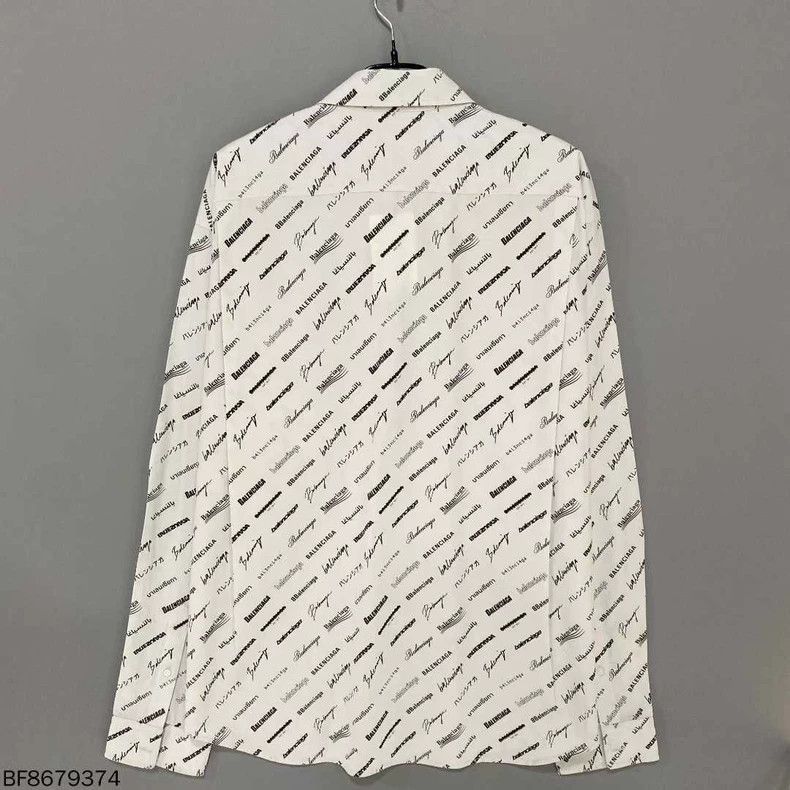 Balenciaga Balenciaga size 37 Multi-element logo long-sleeve shirt Size US XS / EU 42 / 0 - 3 Thumbnail