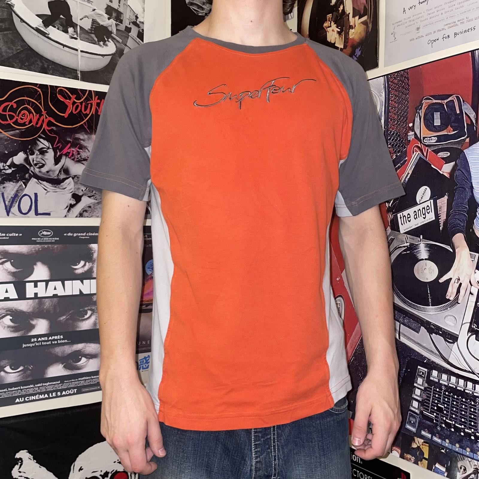 Designer Xsampl 00s Panelled Sport T-Shirt L Size US L / EU 52-54 / 3 - 5 Thumbnail
