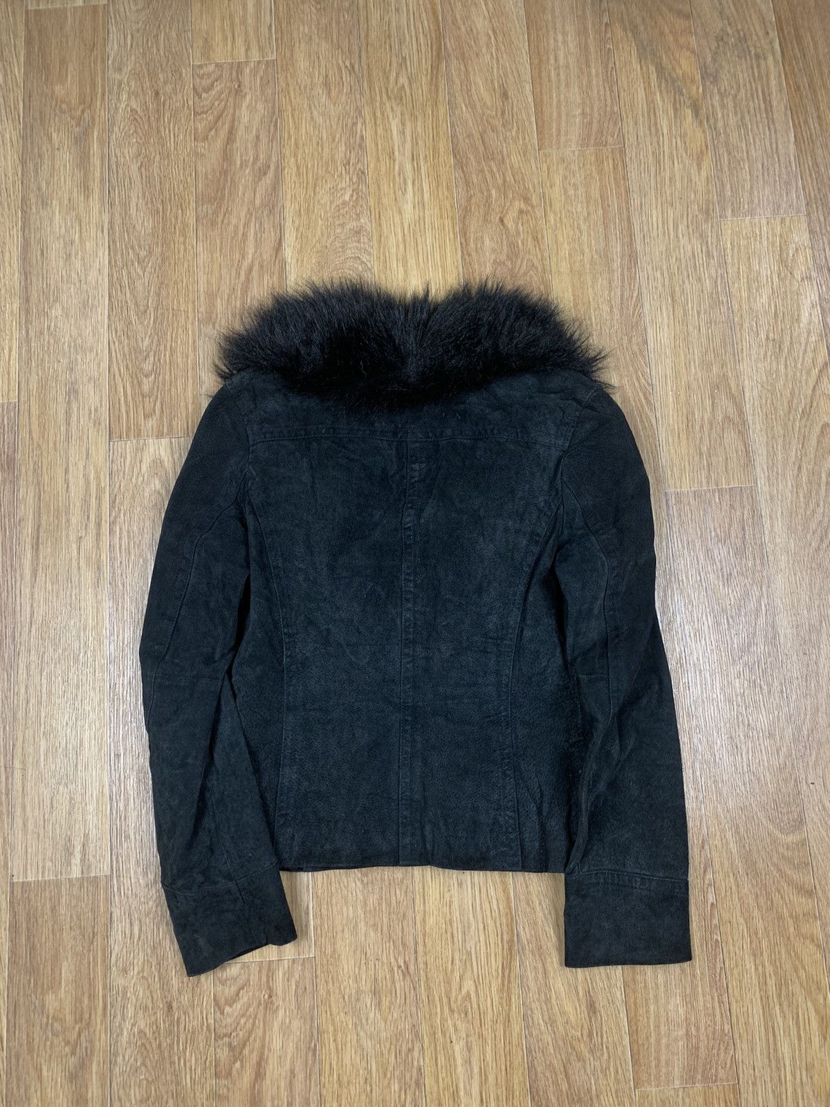 Beauty Beast Fur Faux Real Leather Jacket Hysteric Style Y2K Size S / US 4 / IT 40 - 6 Thumbnail