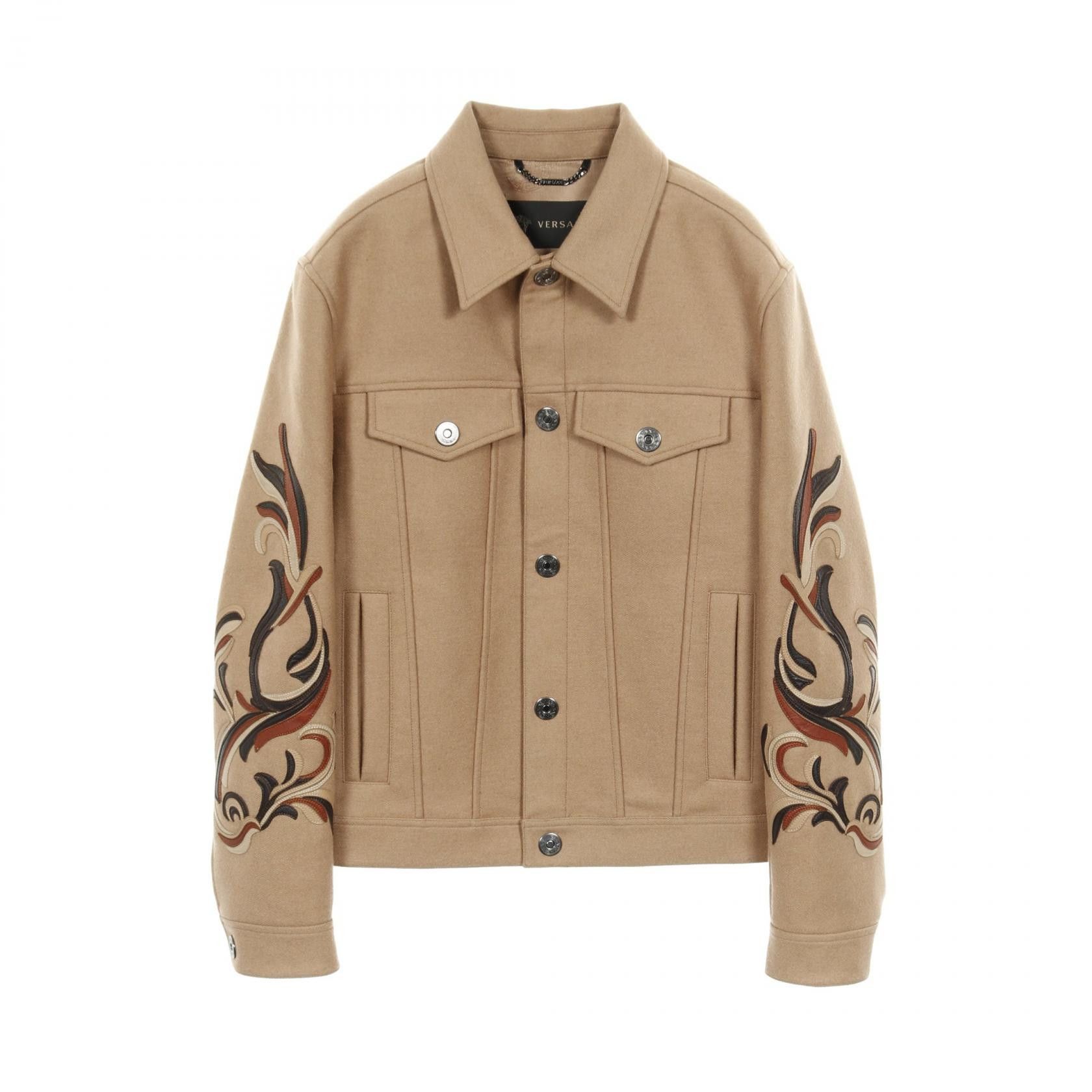 Versace Versace Versace Wool Camel Outerwear Natural Material Outerwear DUTY FREE for USA Size ONE SIZE - 1 Thumbnail