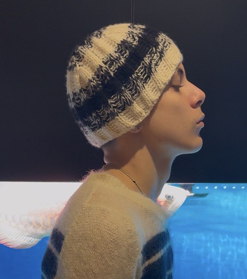 Dior × Hedi Slimane A/W 2005 Snowflake Beanie (AW05/FW05, Nordic