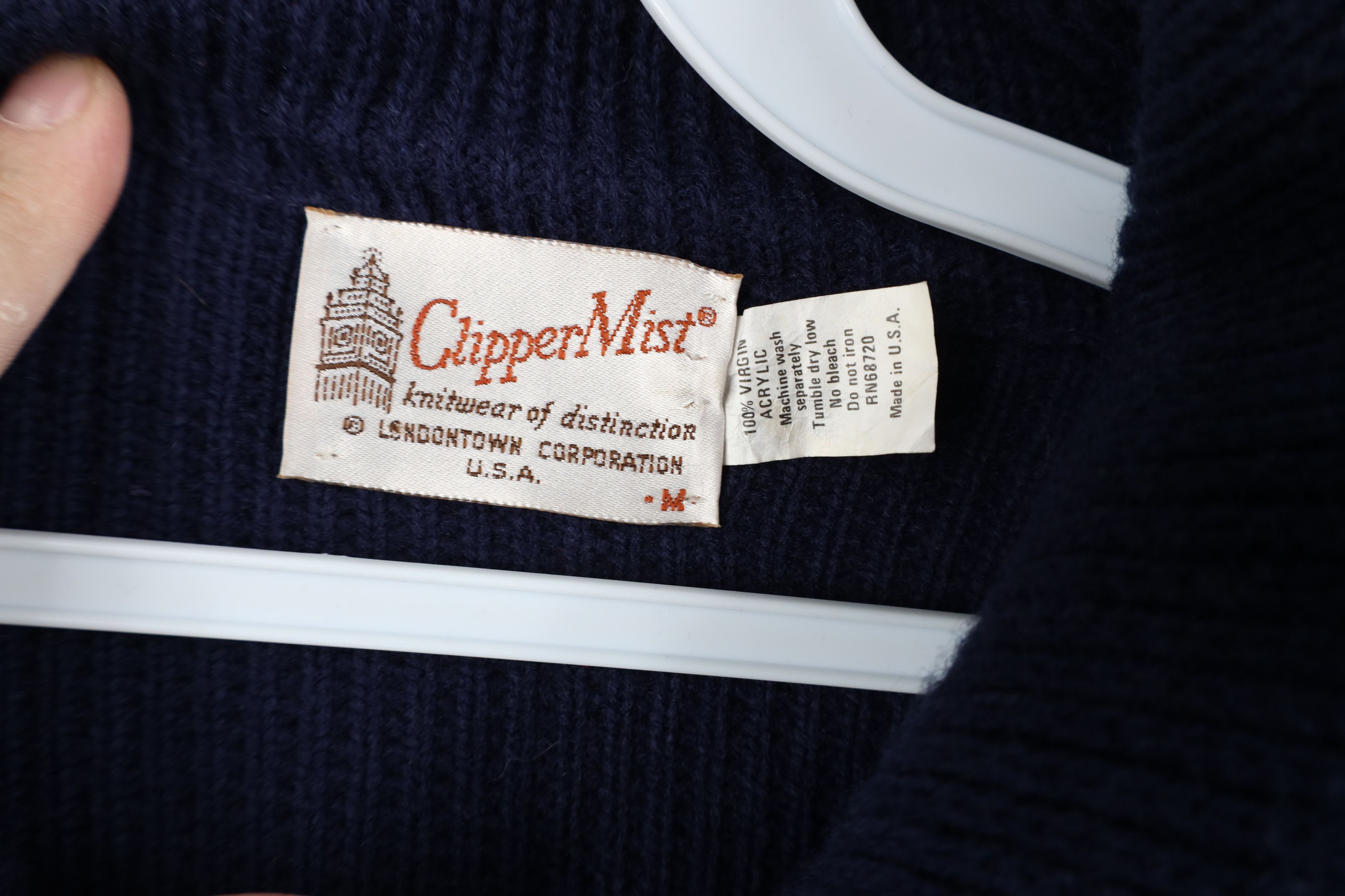 Vintage Vintage 70s Streetwear Ribbed Knit Cardigan Sweater USA Size US M / EU 48-50 / 2 - 8 Thumbnail