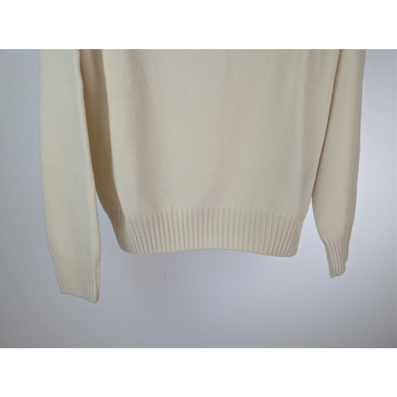 Tom Ford o1rshd1 Knitwear Hoodie in Nat Sld / Beige Size US XXL / EU 58 / 5 - 3 Thumbnail