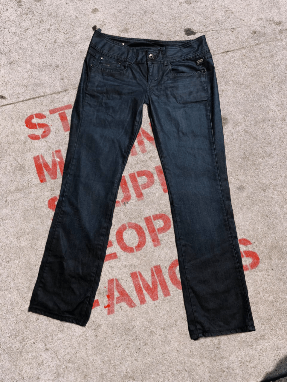 G-Star G STAR Vintage Wash Jeans Regular Fit Size 30" / US 8 / IT 44 - 1 Thumbnail