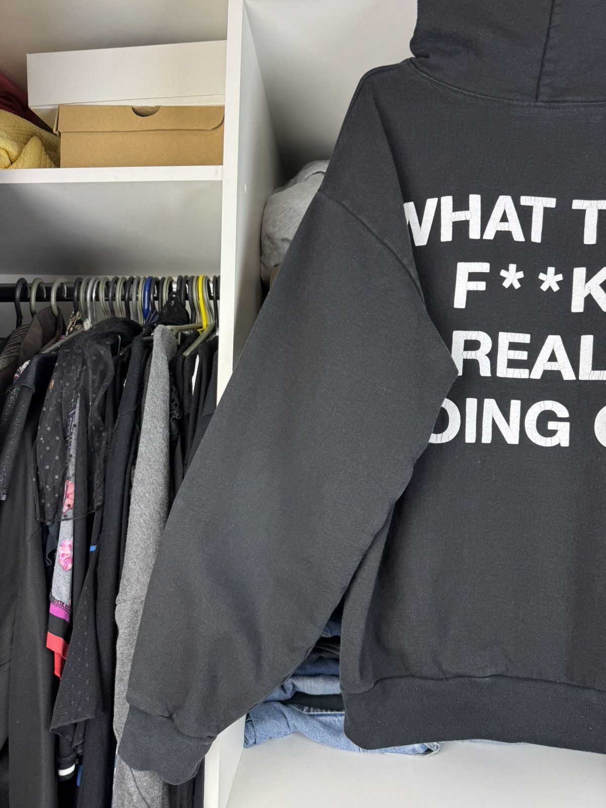Other Alchemai What The F**k Is Really Going On Hoodie Made in USA Size US M / EU 48-50 / 2 - 3 Thumbnail