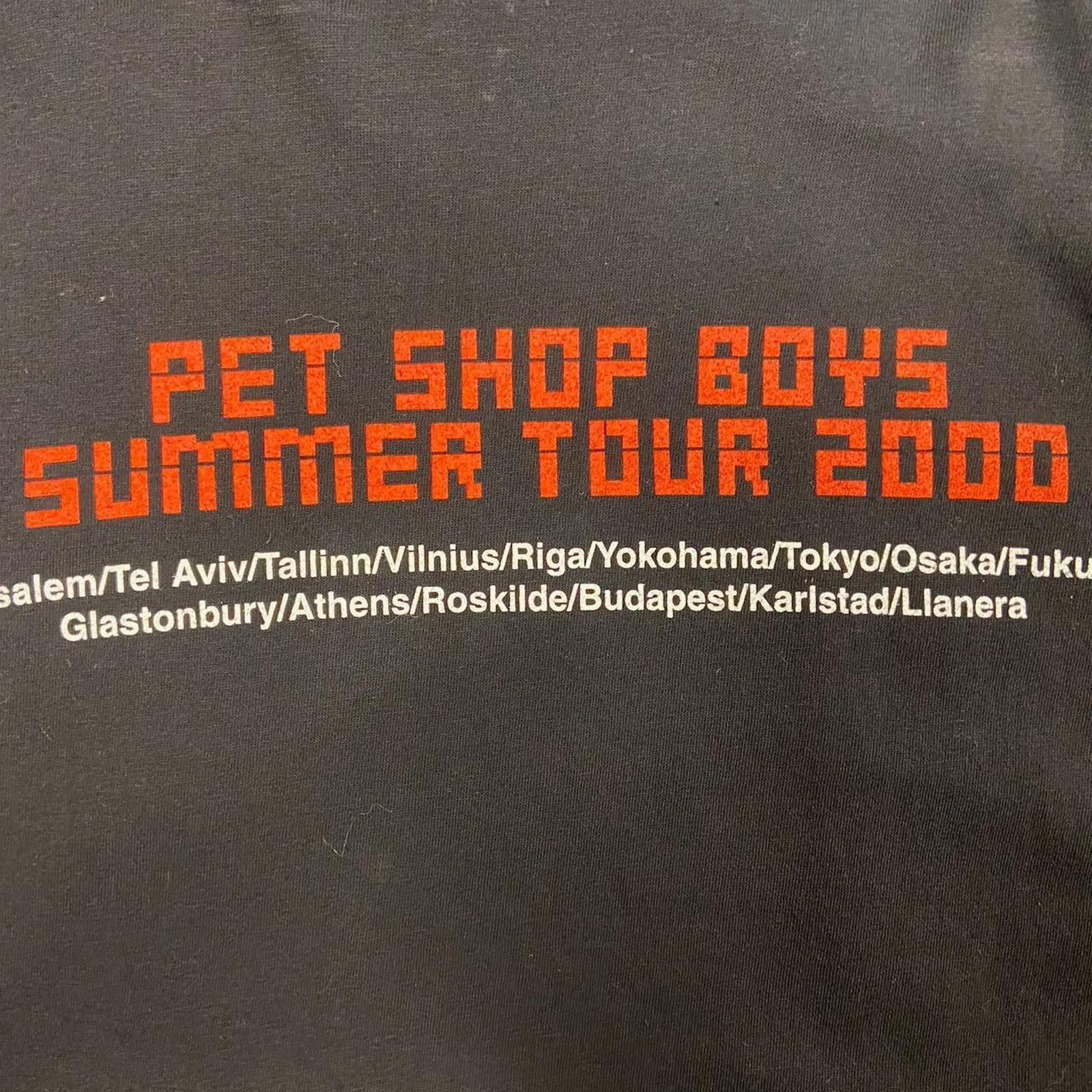 Band Tees 1999/2000 Pet Shop Boys Tour Tee Size US L / EU 52-54 / 3 - 6 Thumbnail