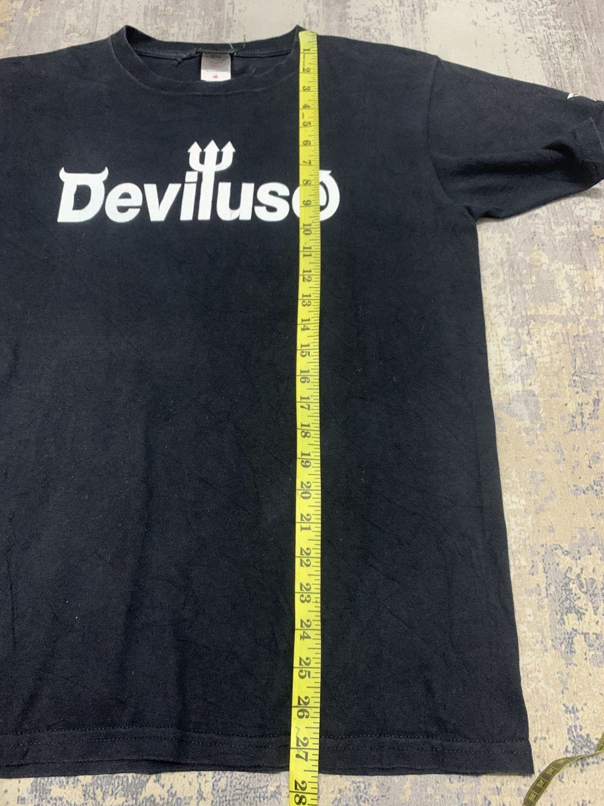 Japanese Brand VINTAGE DEVILUSE TSHIRT Size US M / EU 48-50 / 2 - 10 Thumbnail