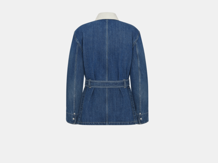 Dior o1w1db10525 443D48 Couture Safari Jacket in Blue Size US S / EU 44-46 / 1 - 2 Thumbnail