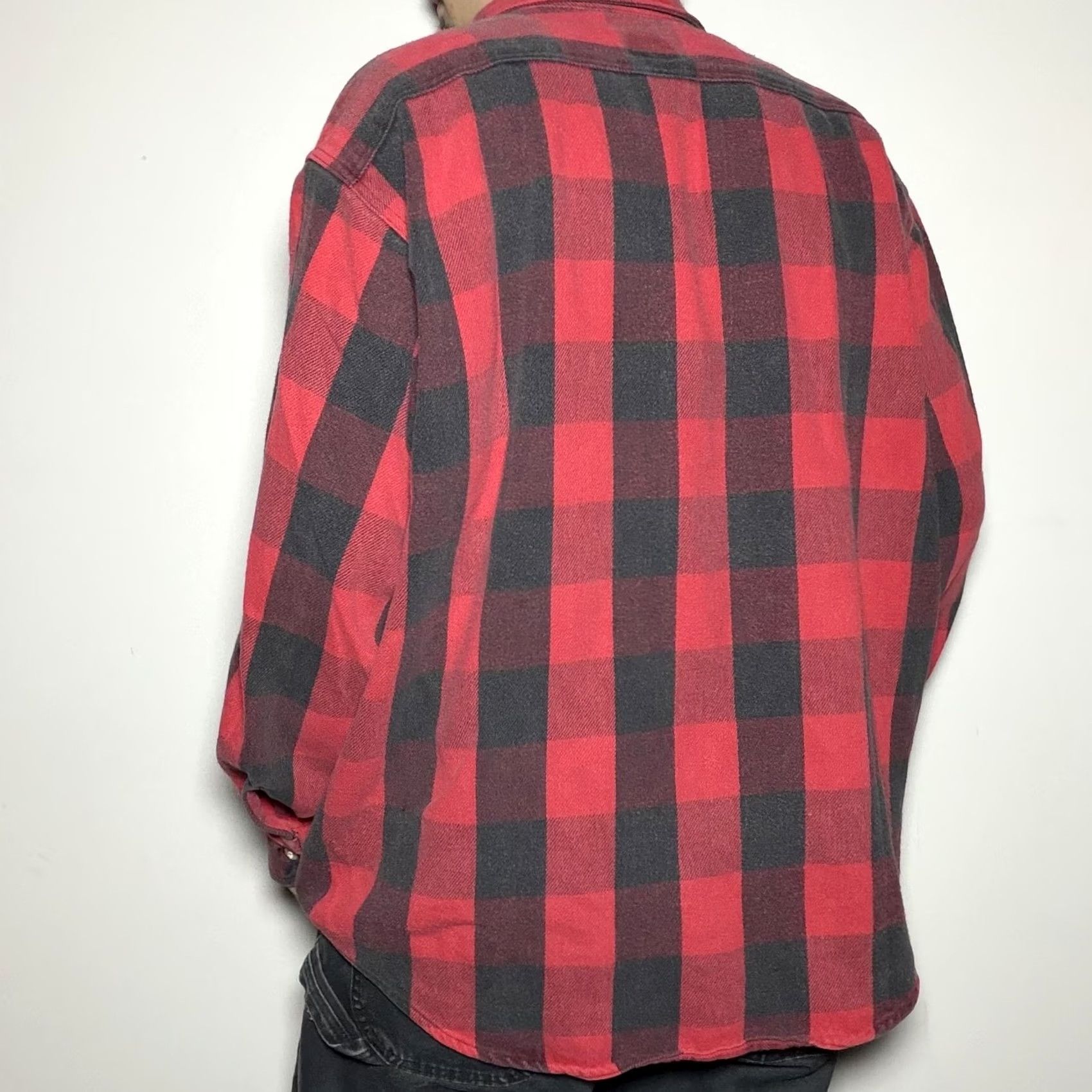 Vintage VINTAGE Prentiss Outdoors Flannel Shirt 2XL Red Buffalo Plaid Button Size US XXL / EU 58 / 5 - 2 Thumbnail