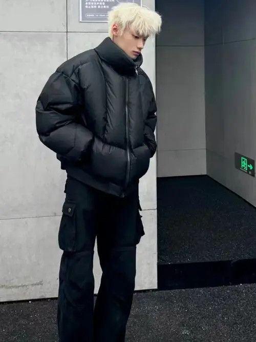 Other Kawamura x azawa Black Puffer Jacket Size US L / EU 52-54 / 3 - 3 Thumbnail