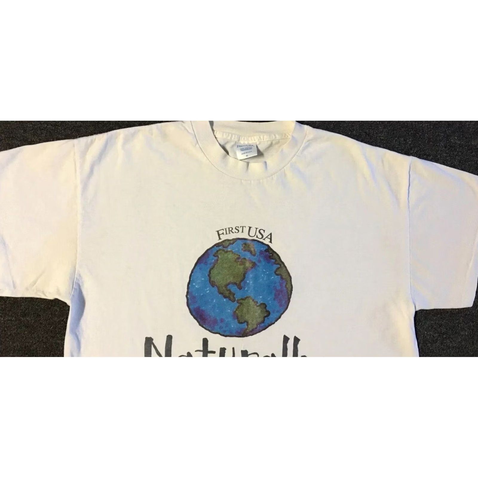 Vintage VINTAGE 90s Natural Earth Faded Shirt M Single Stitch T-Shirt White Mens Grunge Surf Skate Space Nature Rock USA California 80s 90s Hip Hop Punk Size US M / EU 48-50 / 2 - 7 Thumbnail