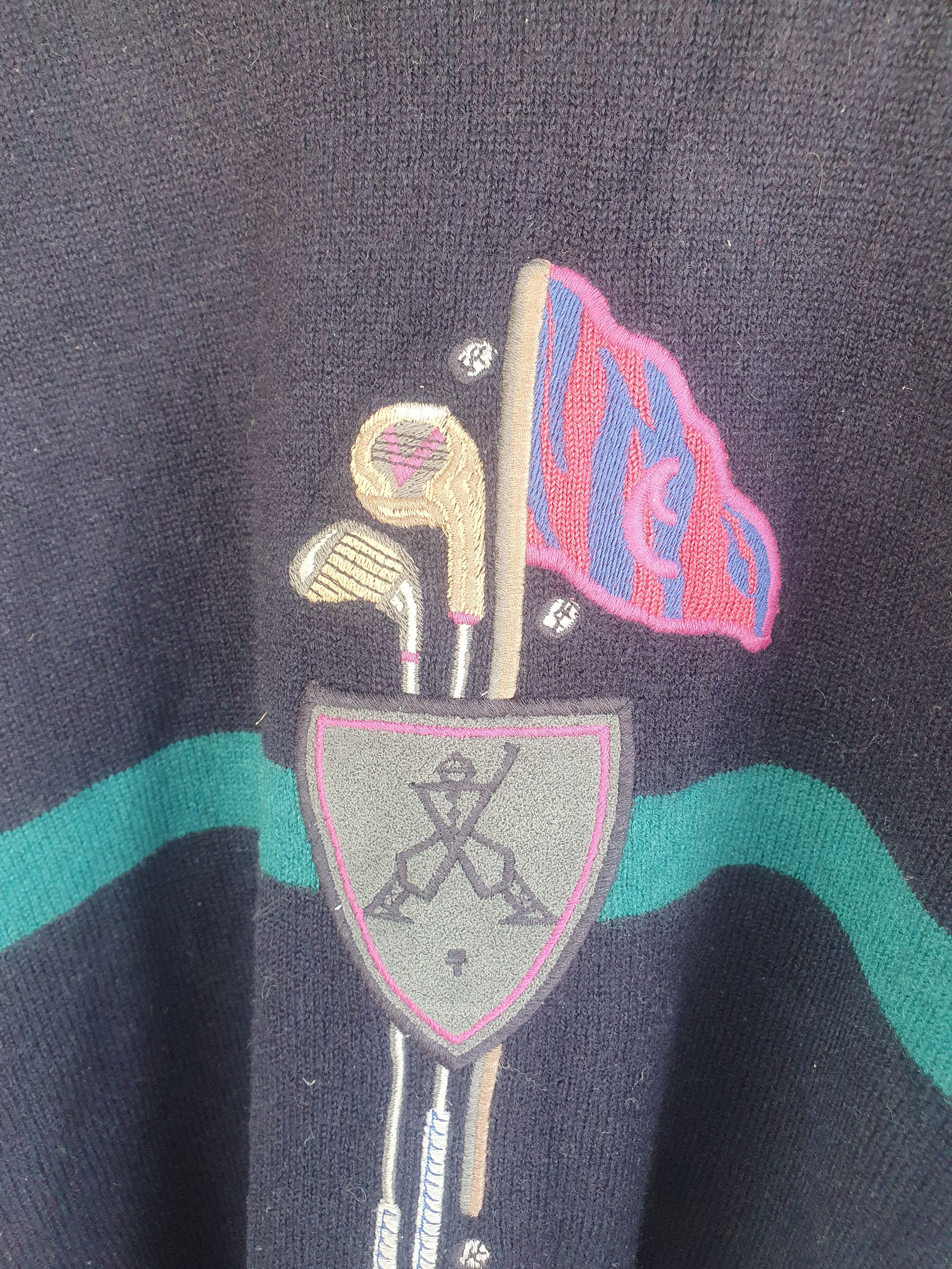 Pringle Of Scotland Pringle Of Scotland Nick Faldo Golf Wool Sweater sz M Size US M / EU 48-50 / 2 - 14 Thumbnail