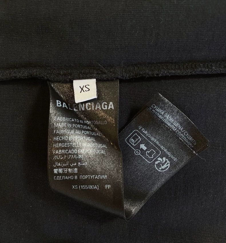 Balenciaga Balenciaga Alphabet Printed Round Neck Loose Short Sleeve Size US XS / EU 42 / 0 - 6 Thumbnail