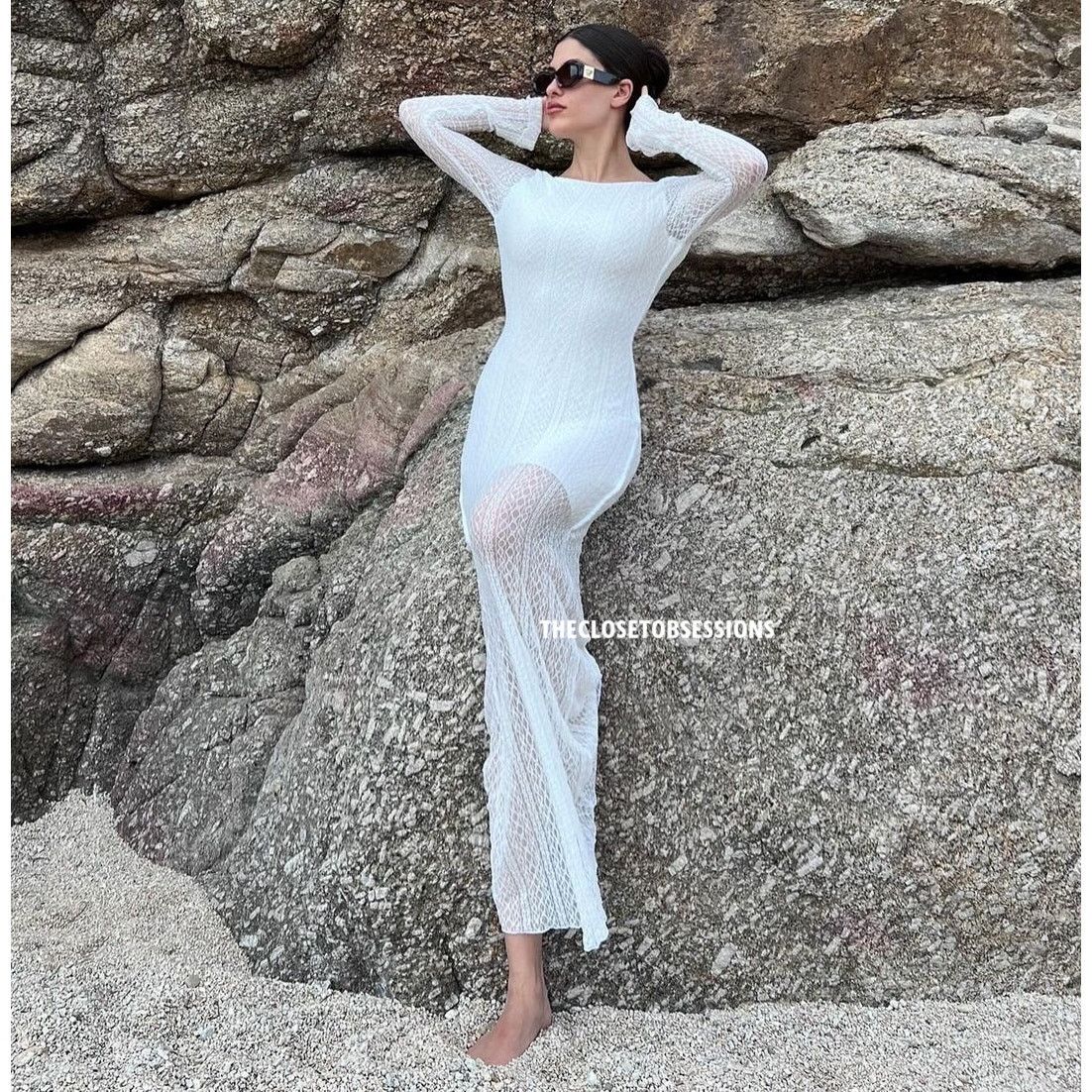 Zara ZARA BLOGGER FAVE!!! Open Back Maxi Dress NWT Size L / US 10 / IT 46 - 20 Thumbnail