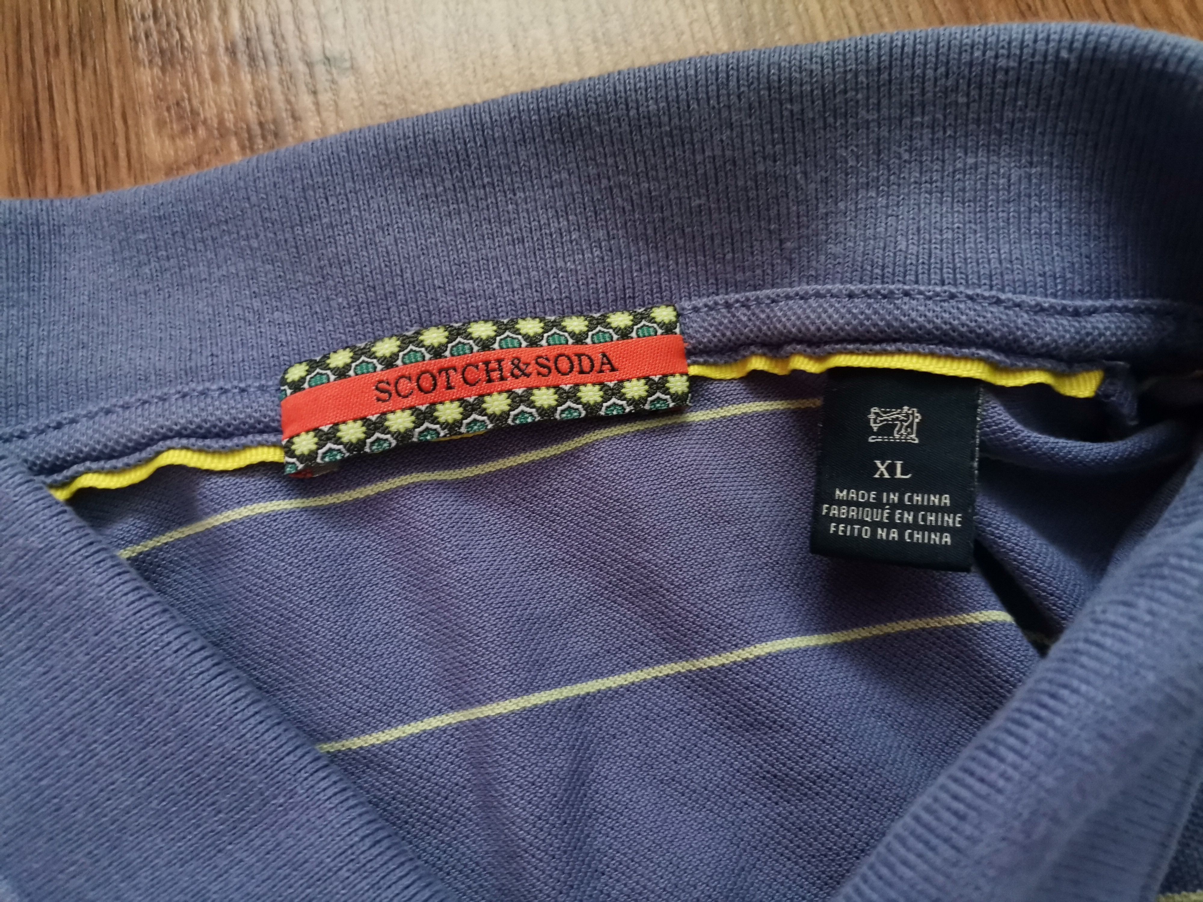 Scotch & Soda Scotch & Soda Striped Polo Size US XL / EU 56 / 4 - 3 Thumbnail