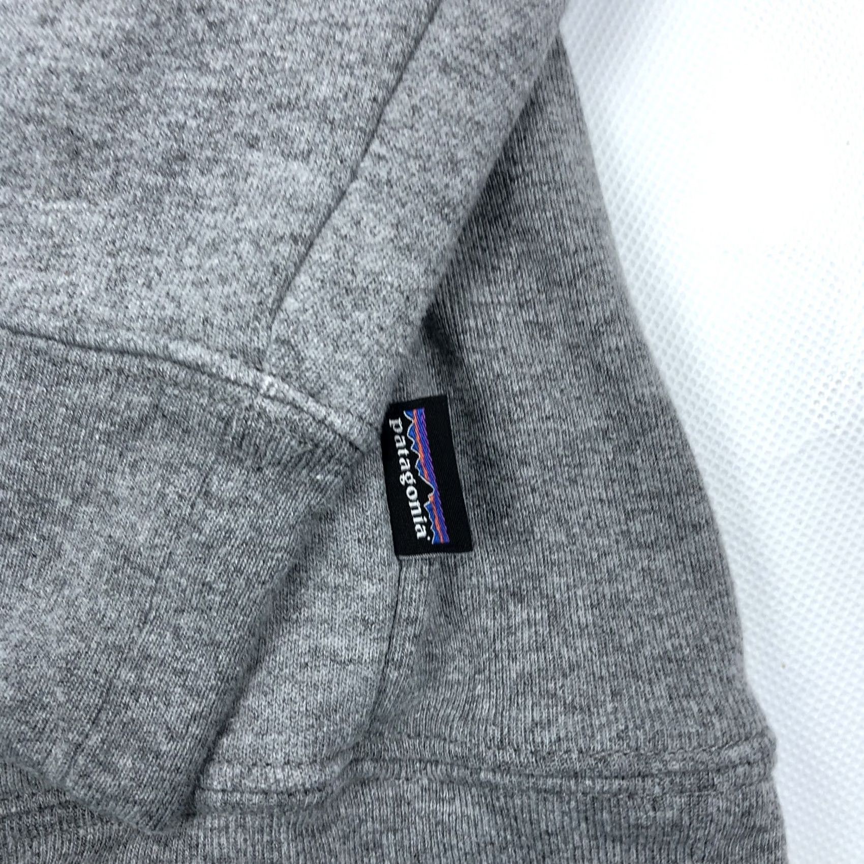 Patagonia Patagonia Pullover Hoodie Sweatshirt Gray L Men's Uprisal Logo Graphic Print Hooded Fleece Pocket Sweatshirt Activewear Casual Hiking Size US L / EU 52-54 / 3 - 3 Thumbnail