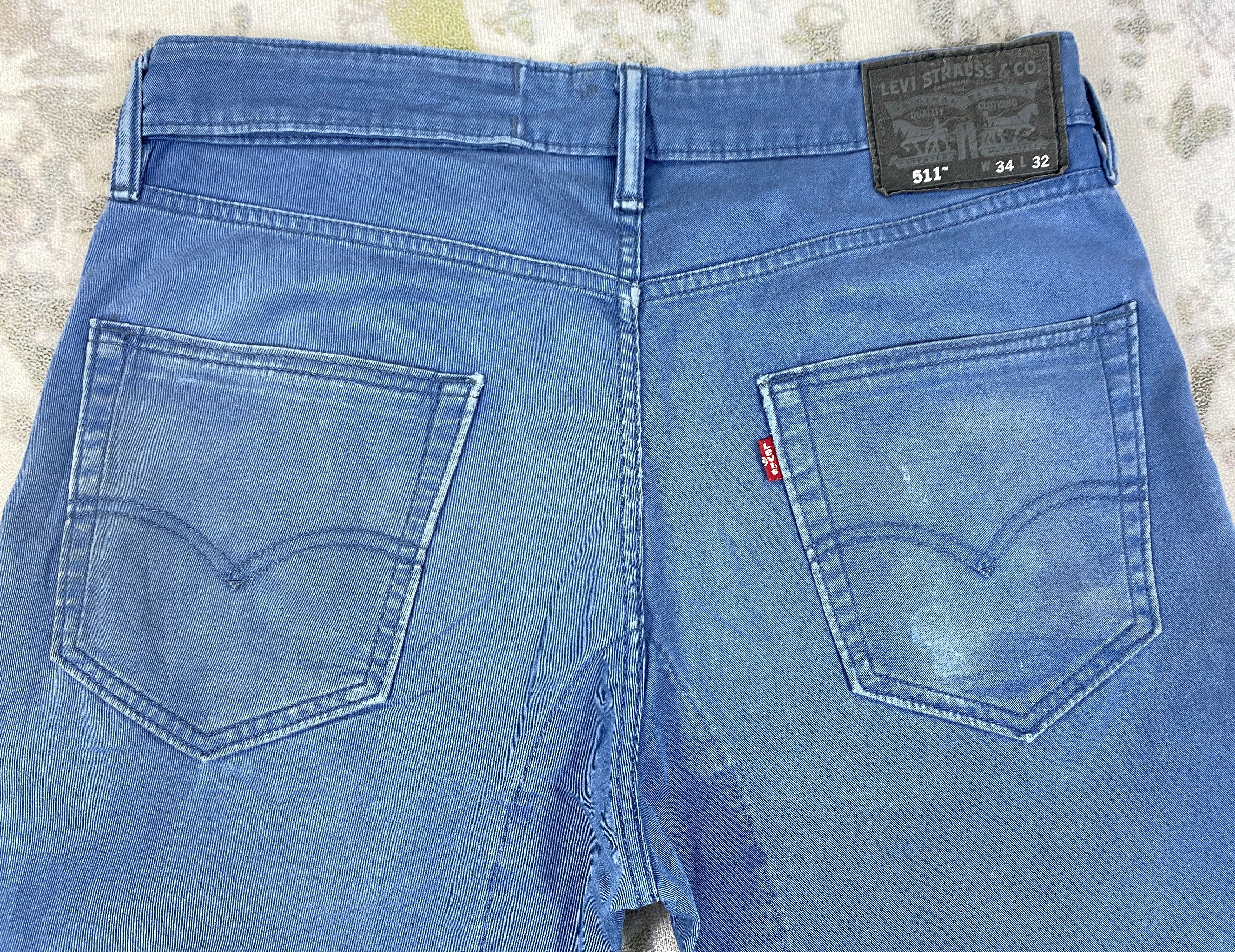 Levi's Levi's 511 Blue Jeans 34x30 -JN299 Size US 34 / EU 50 - 4 Thumbnail