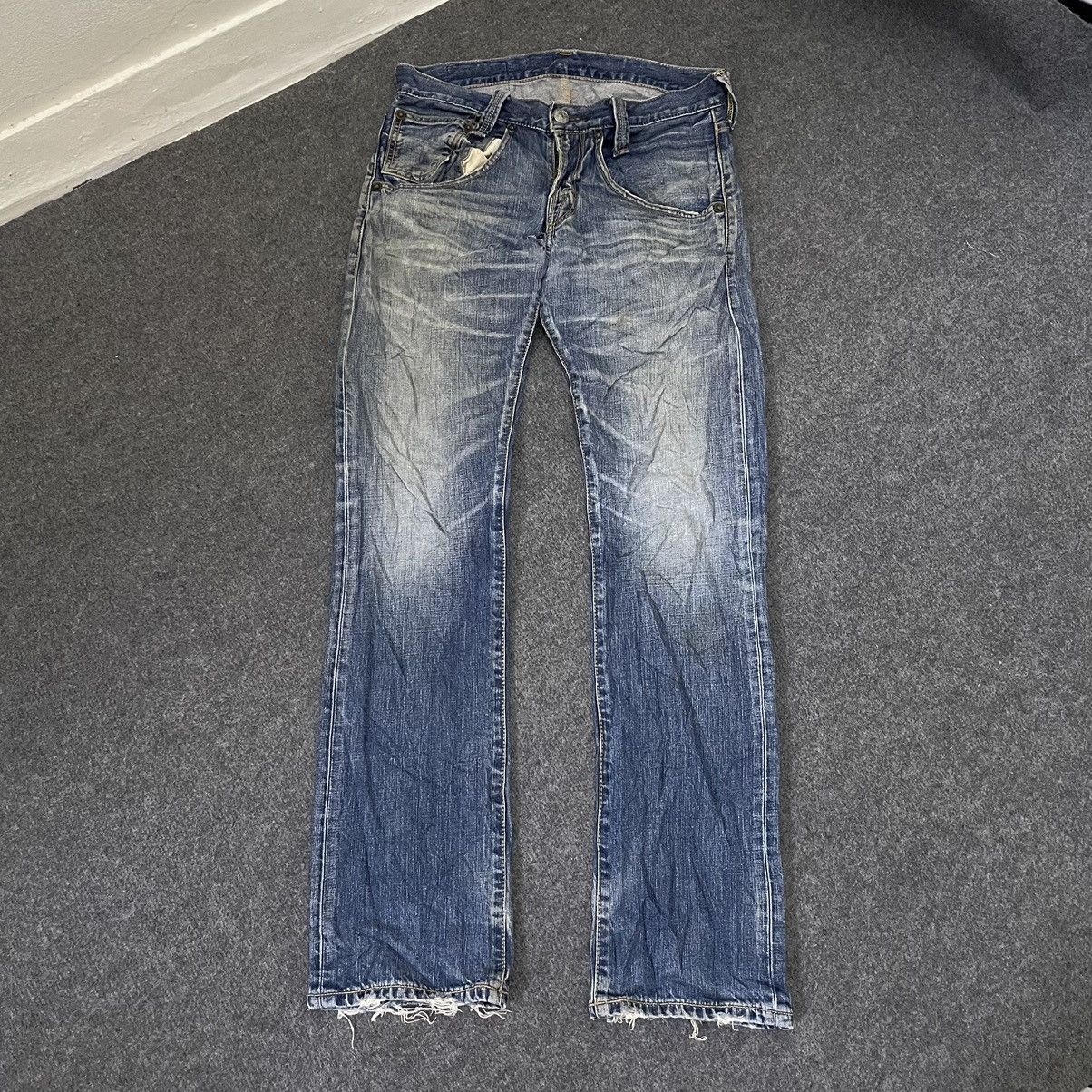 Levi's Vintage Levis 505 Red Label Distressed Jeans Size US 32 / EU 48 - 1 Thumbnail