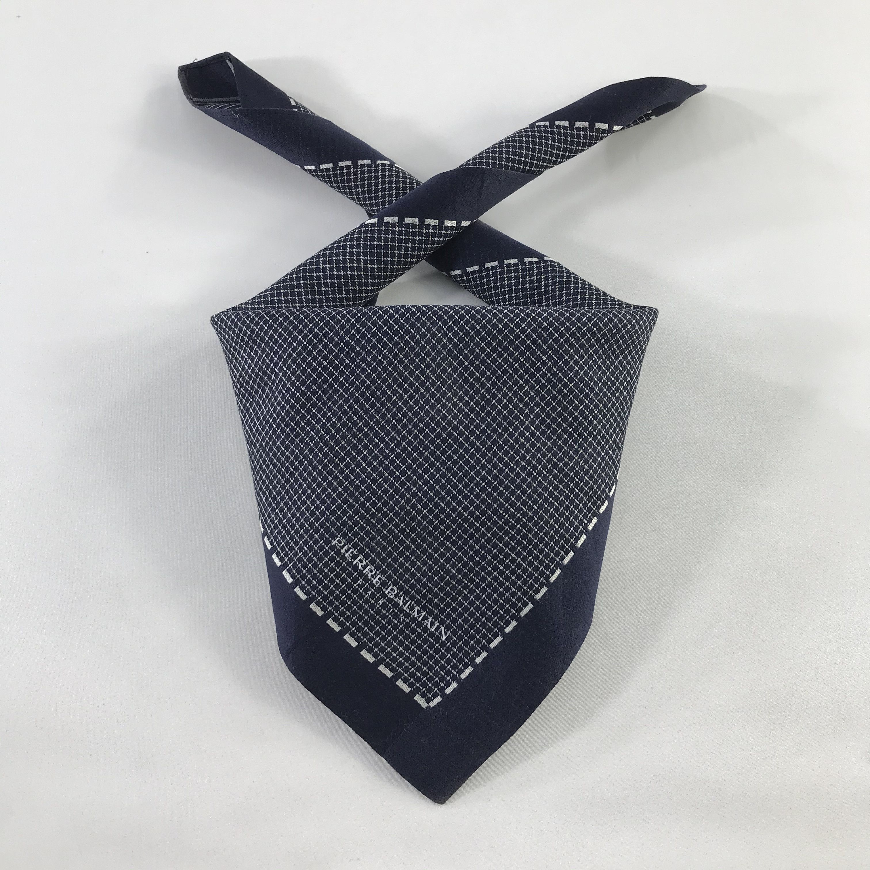 Pierre Balmain × Vintage Pierre Balmain Bandana / Handkerchief / Neckerchief - S452 Size ONE SIZE - 2 Thumbnail