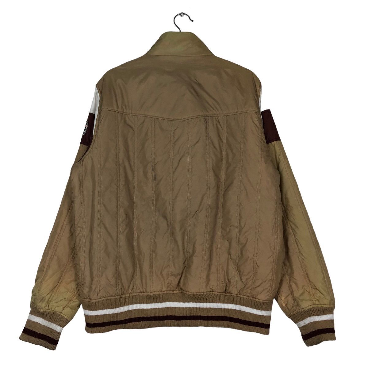 Japanese Brand 🔥Vintage Puffer Down Bomber Jacket Vans Skate Wear Design Size US L / EU 52-54 / 3 - 8 Thumbnail