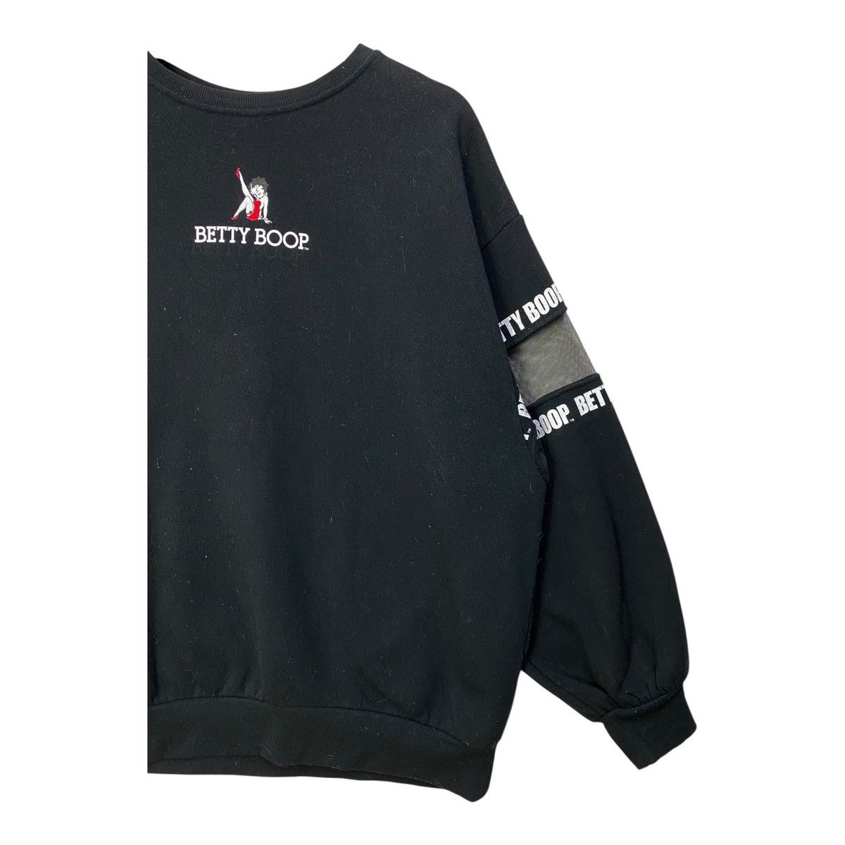 Cartoon Network Betty Boop Sweatshirt Center Logo Spellout Crewneck Size L Size L / US 10 / IT 46 - 3 Thumbnail
