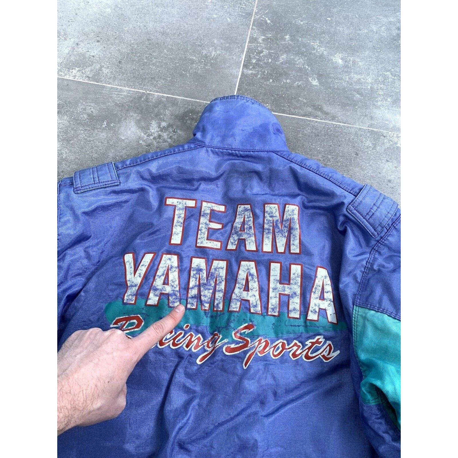 Vintage × Yamaha Men's YAMAHA RACING Moto Winter Bomber Biker Jacket Coat M Size US M / EU 48-50 / 2 - 24 Thumbnail