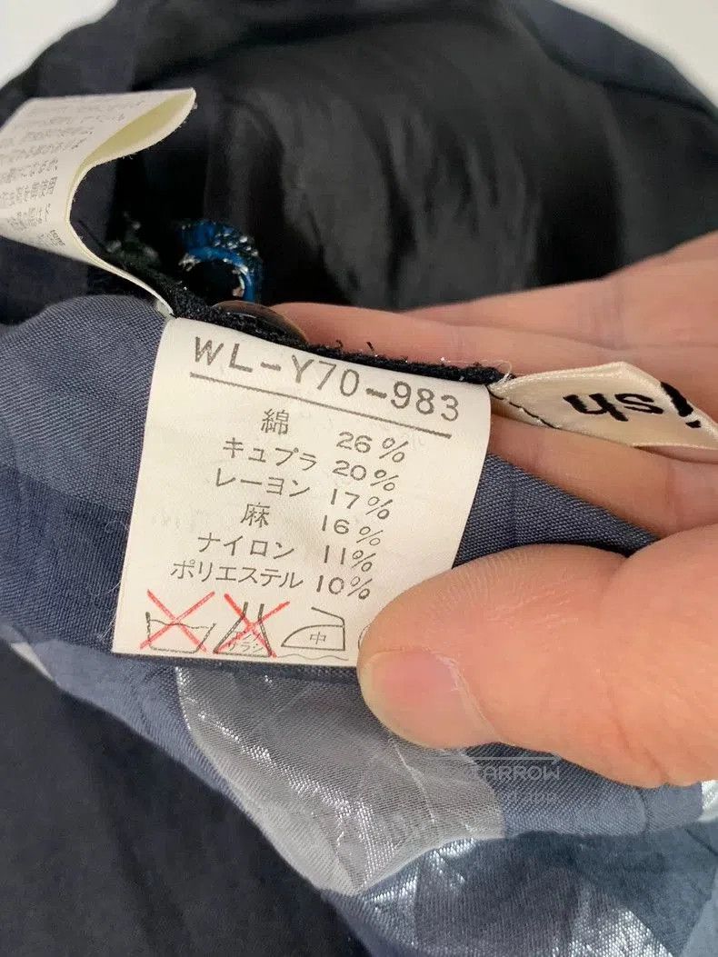 Yohji Yamamoto Yohji Yamamoto iwish spliced long-sleeve top Size US M / EU 48-50 / 2 - 7 Thumbnail