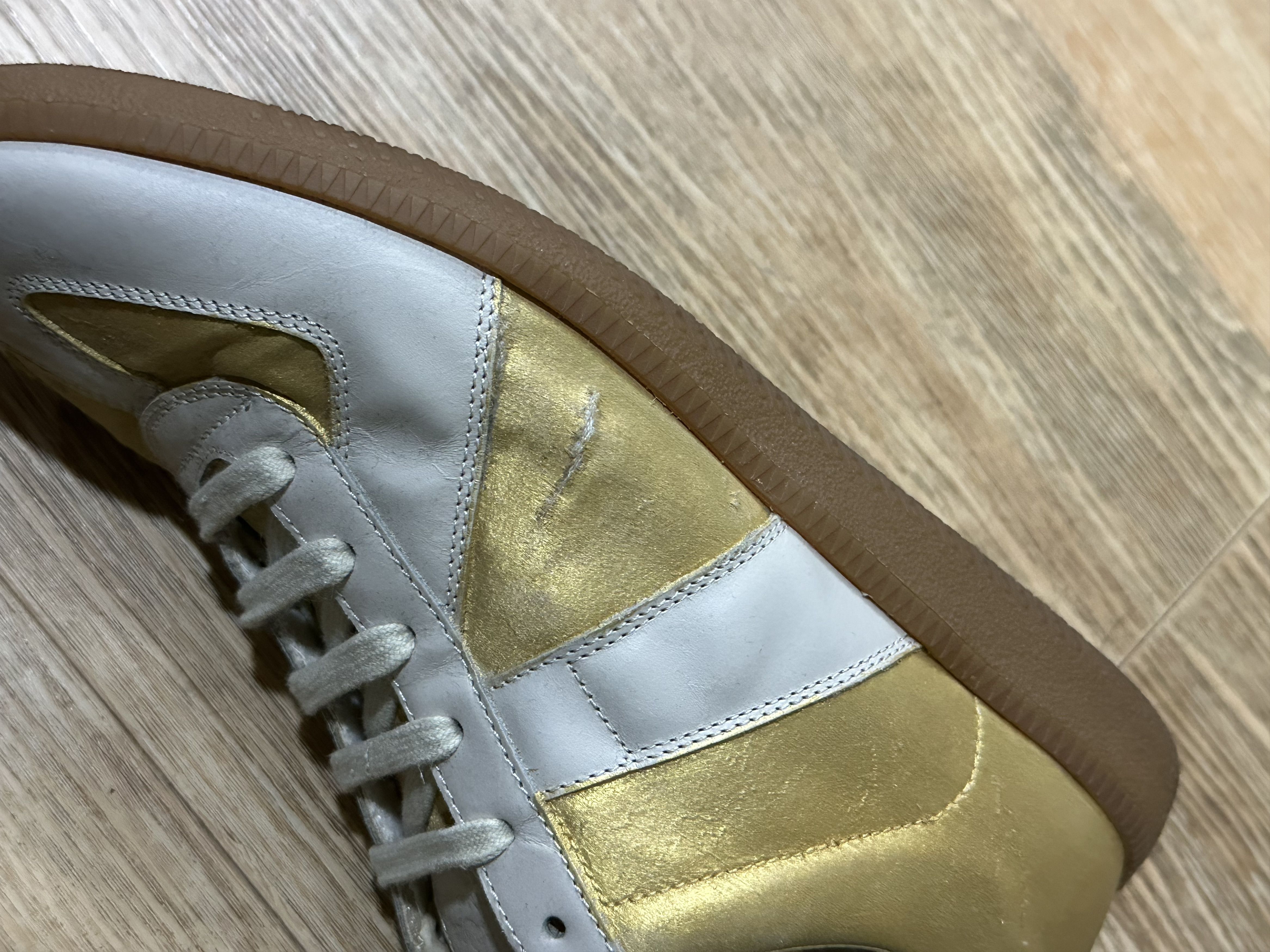 Maison Margiela VTG Maison Margiela GATS Gold Replica Sneaker Size US 7 / EU 40 - 13 Thumbnail