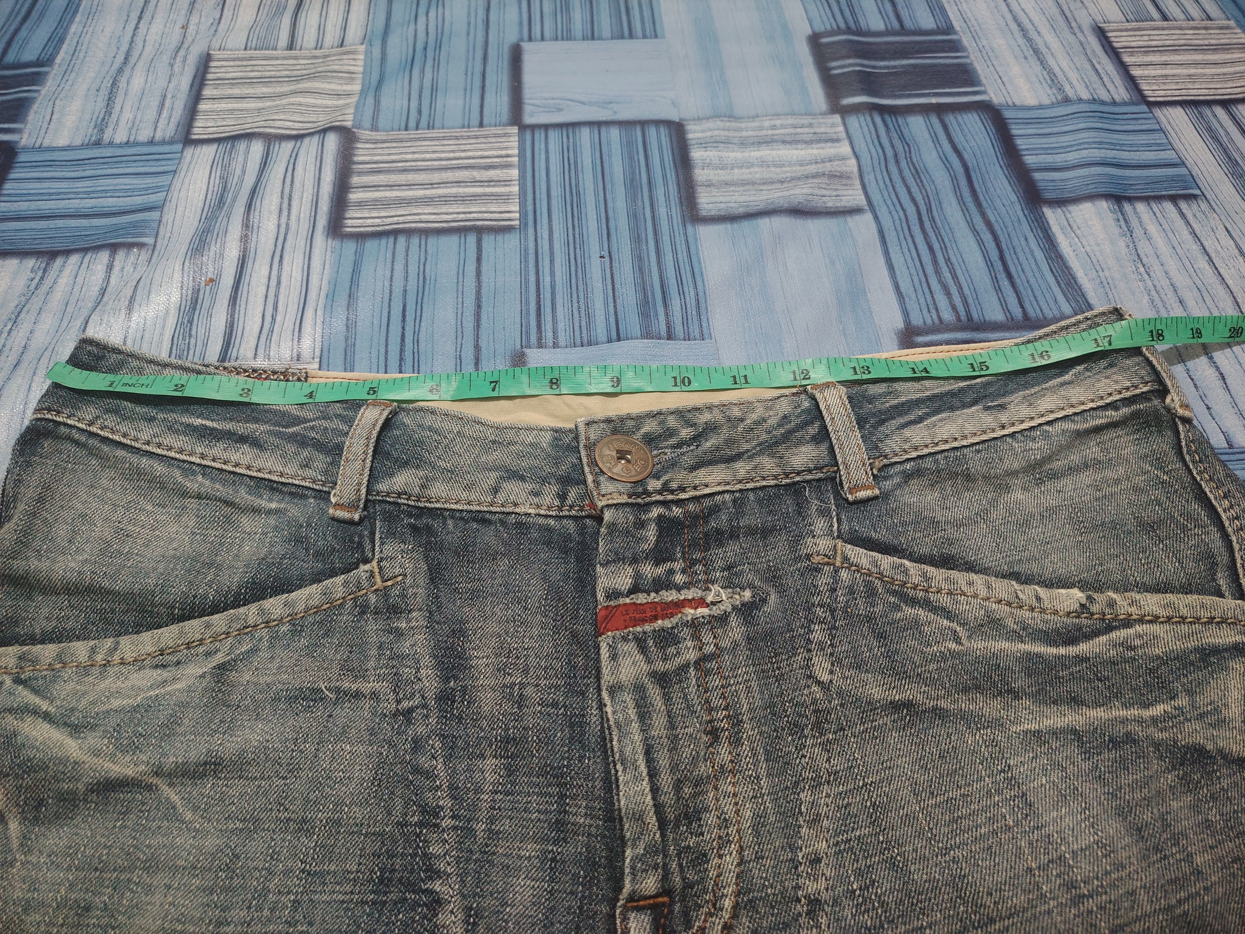Marithe + Francois Girbaud Japanese Marithe Francois Girbaud Baggy Style Flare Jeans Size US 35 - 21 Thumbnail