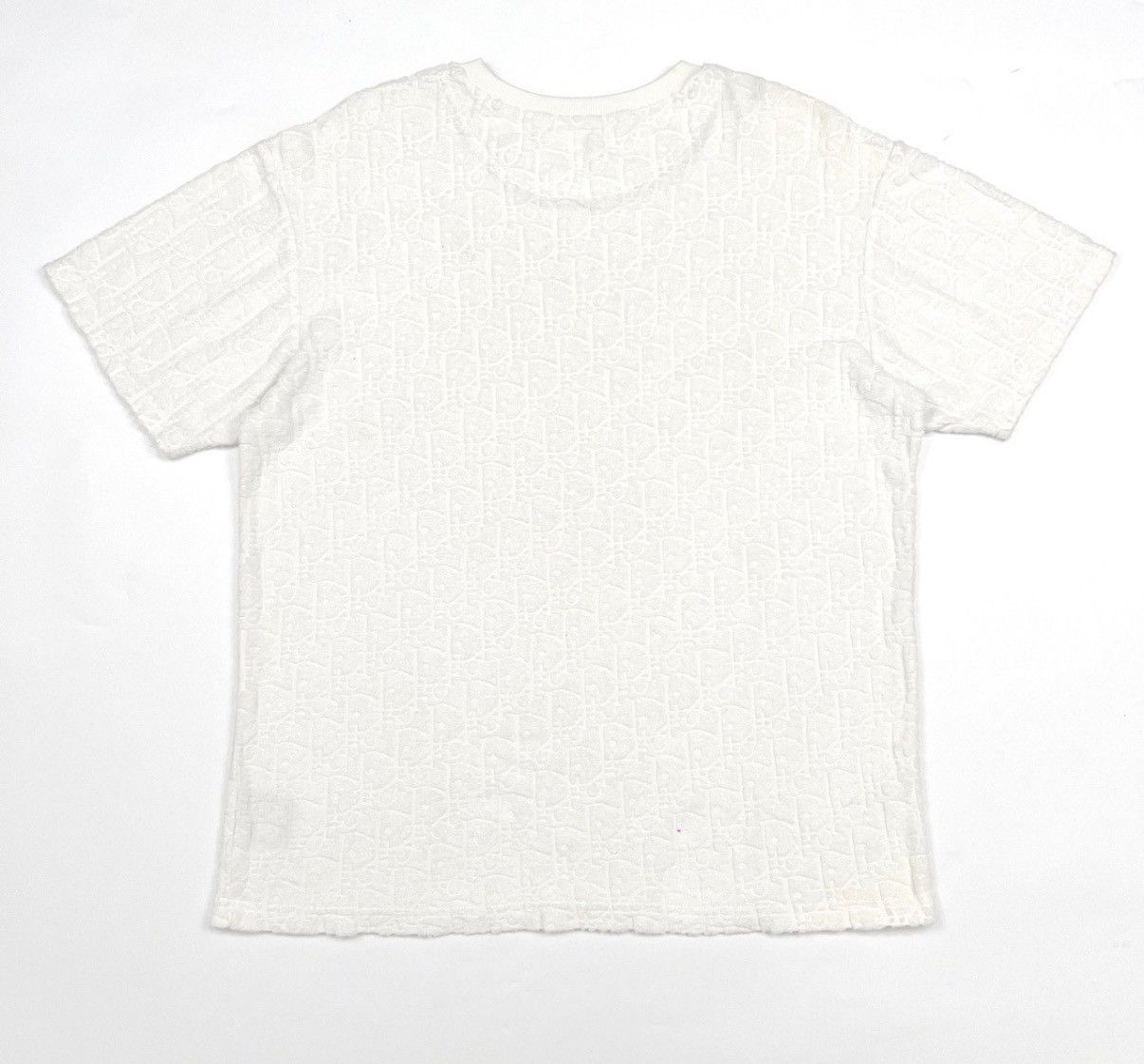 Dior Dior White Slogan Towel All-Over Print Logo Short Sleeve K12 Size US M / EU 48-50 / 2 - 2 Thumbnail