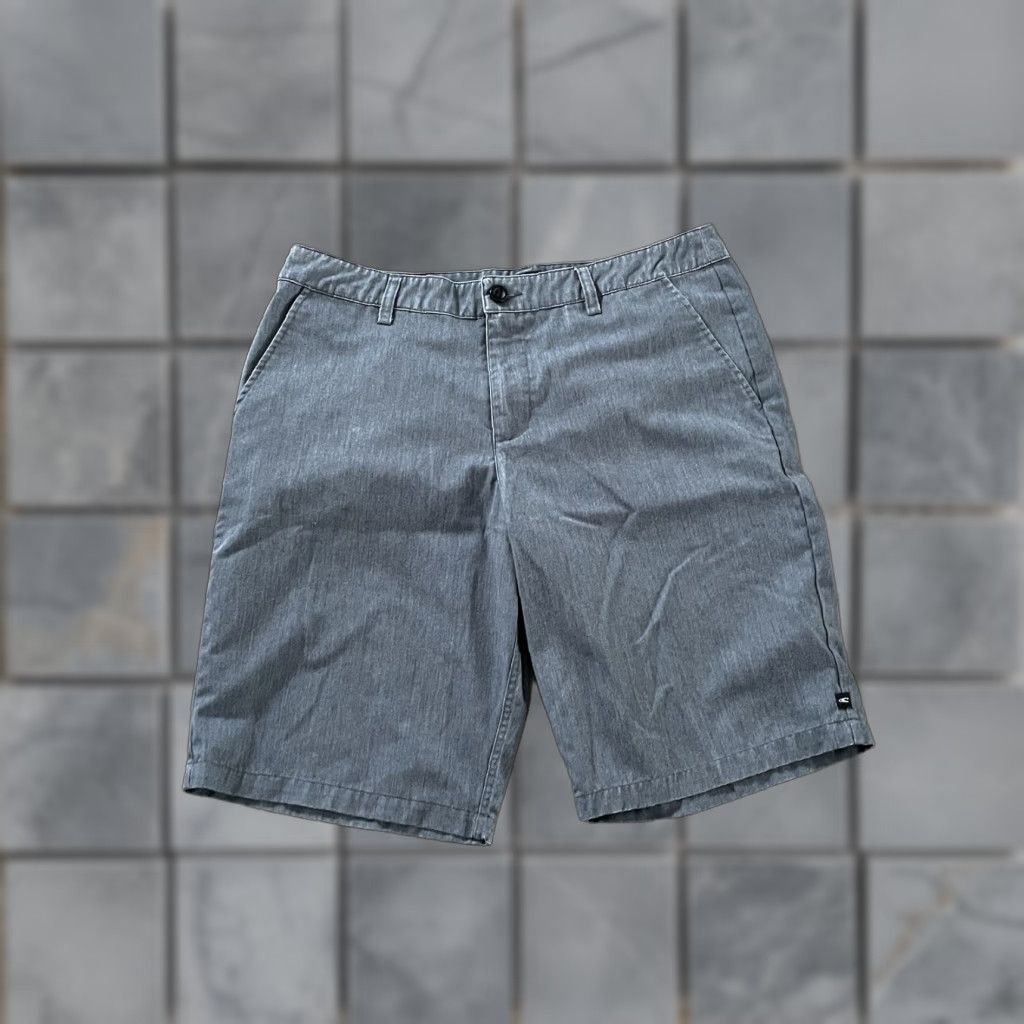 O'Neill O’Neil Shorts Grey 36 Men Regular Cotton Chino Lightweight Pockets Gray 36 Mens Size US 36 / EU 52 - 1 Thumbnail