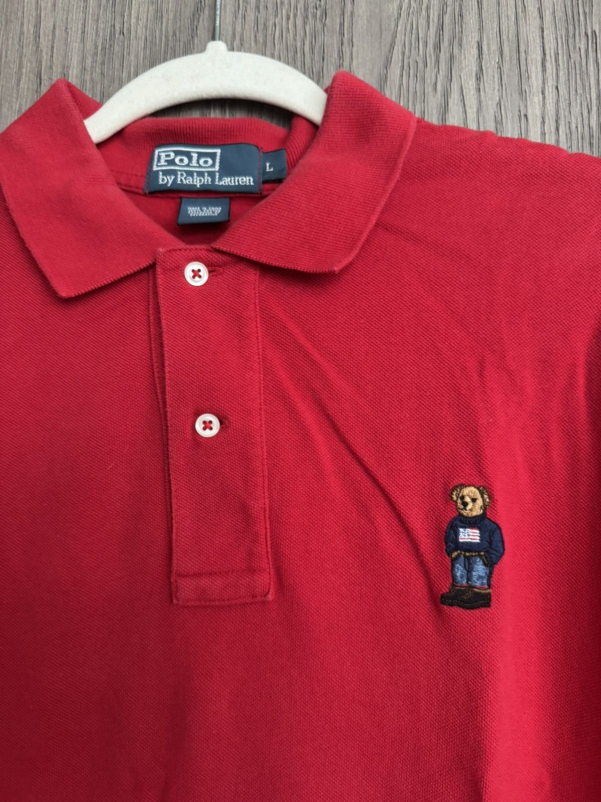 Vintage Polo Ralph Lauren American Bear Polo Shirt