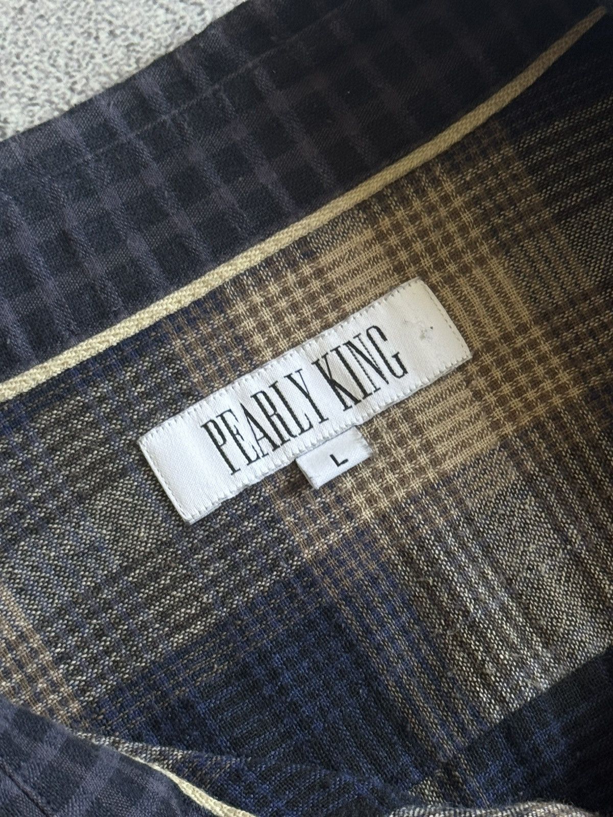 Flannel Pearly King flannel shirt button up long sleeve vintage 00s Size US M / EU 48-50 / 2 - 4 Thumbnail